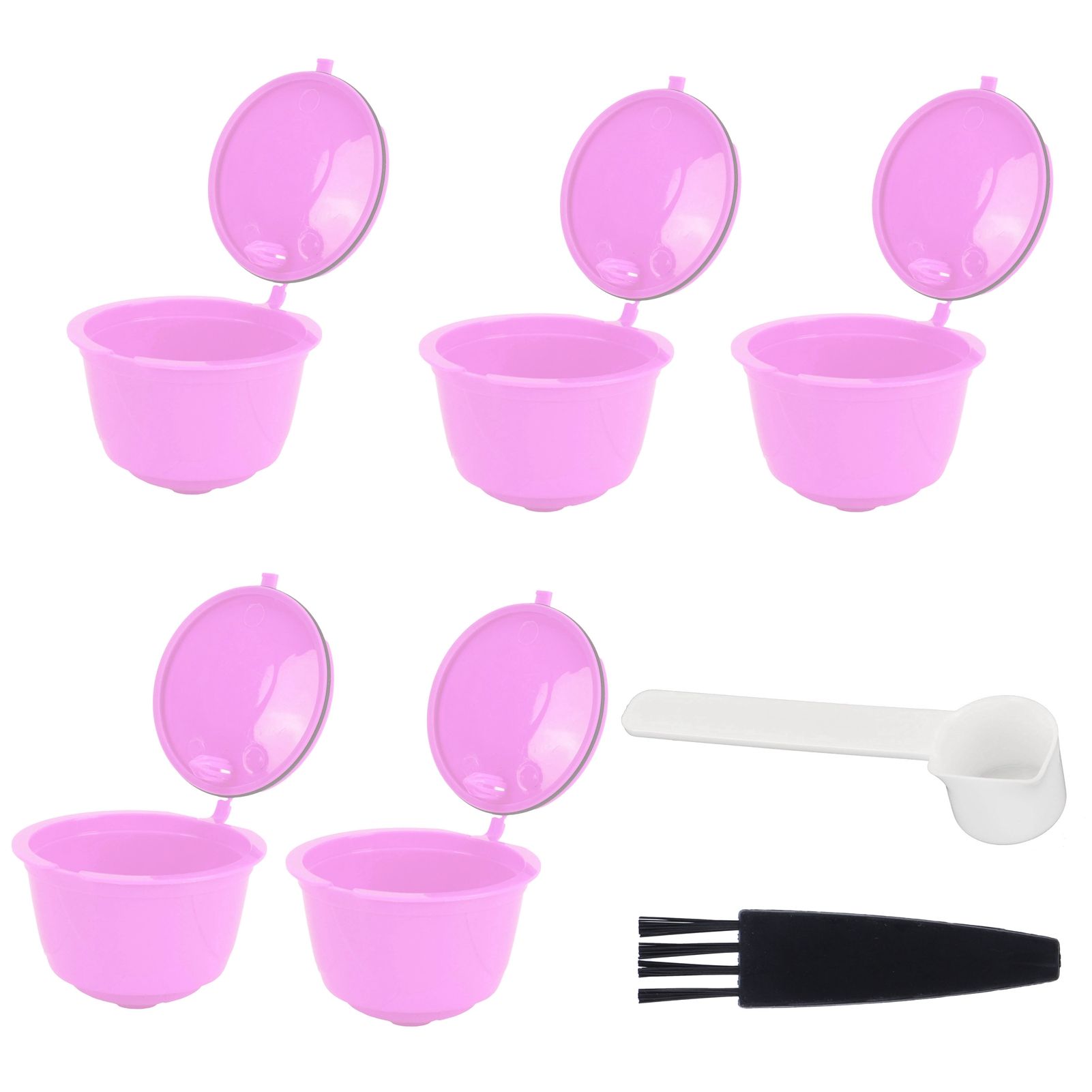 Reusable Capsules Set Refillable Coffee Filter Cup Pod for DOLCE GUSTO Coffee view 10
