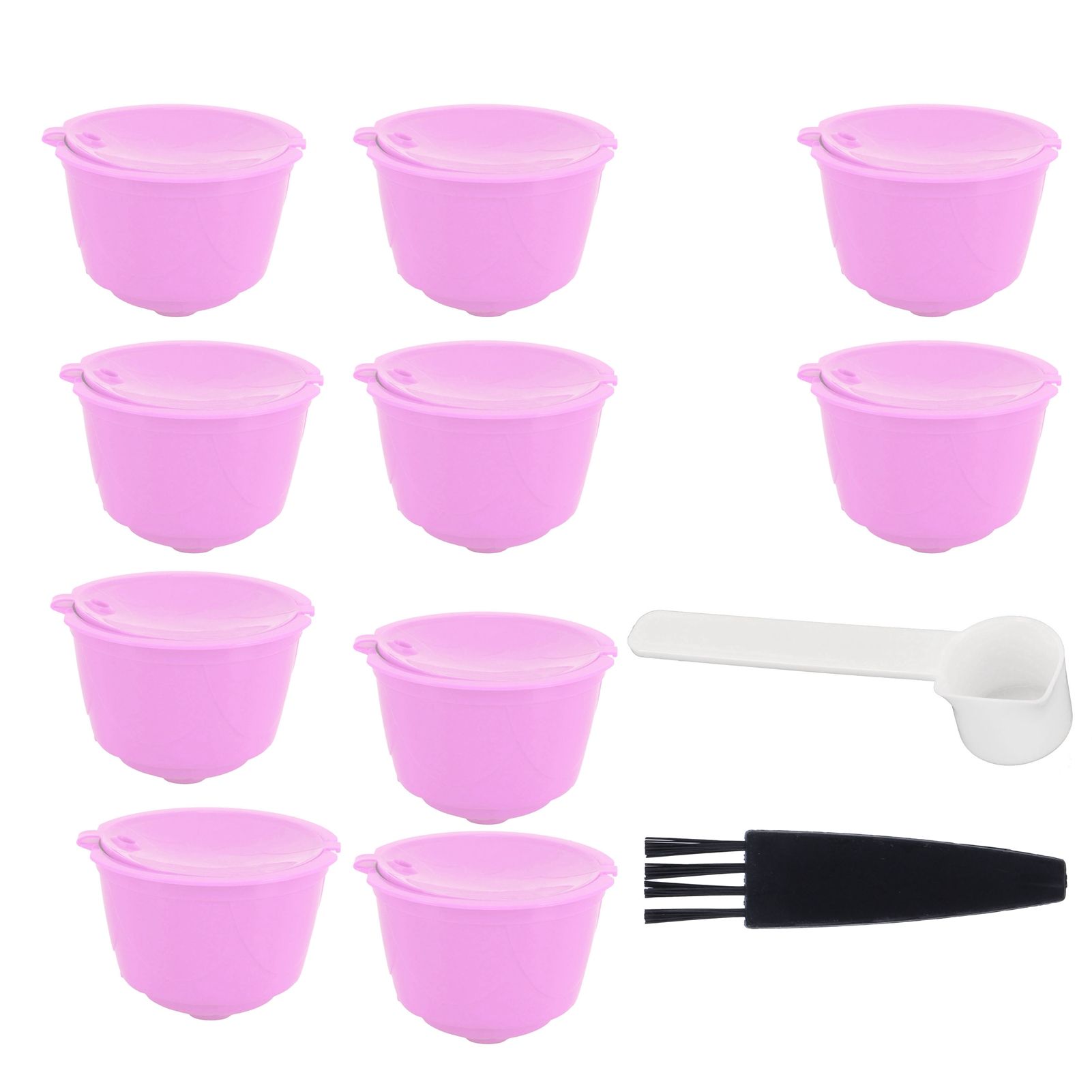 Reusable Capsules Set Refillable Coffee Filter Cup Pod for DOLCE GUSTO Coffee view 7