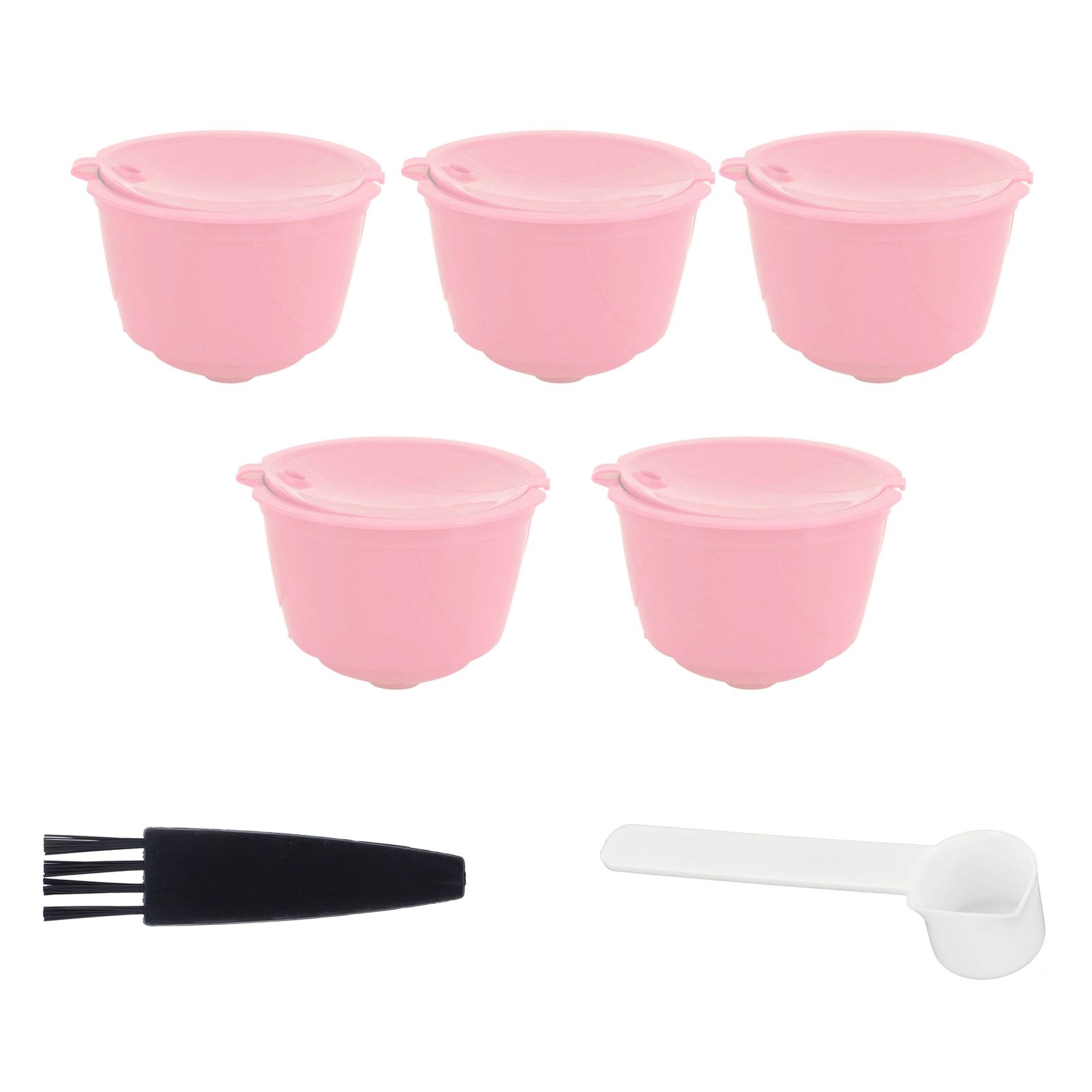 Coffee Capsules Reusable Refillable Coffee Filter Cup Kit Accessory for DOLCE view 2