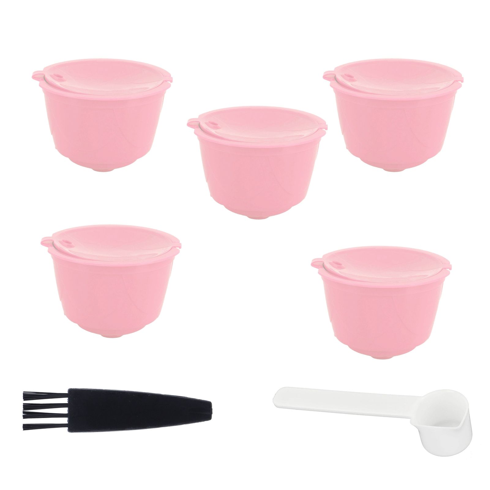 Coffee Capsules Reusable Refillable Coffee Filter Cup Kit Accessory for DOLCE view 4
