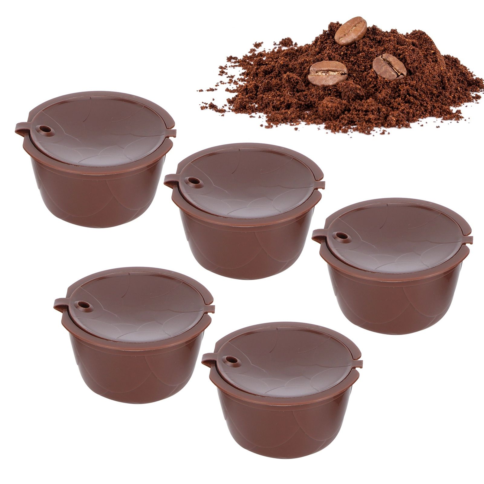 Coffee Capsules Reusable Refillable Coffee Cup Filter Kit Fit for DOLCE GUSTO view 12
