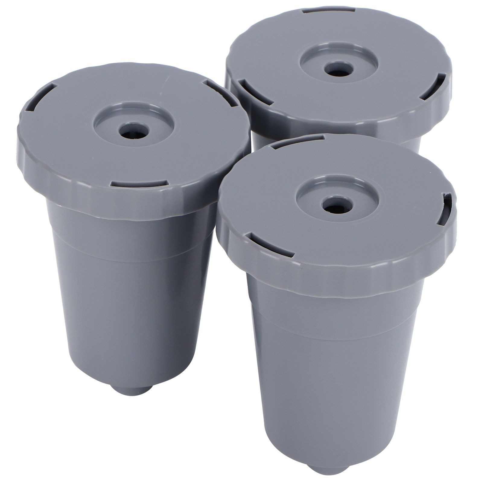 3PCS Refillable Coffee Capsule Reusable Coffee Filter Cup with Brush Spoon Set view 5
