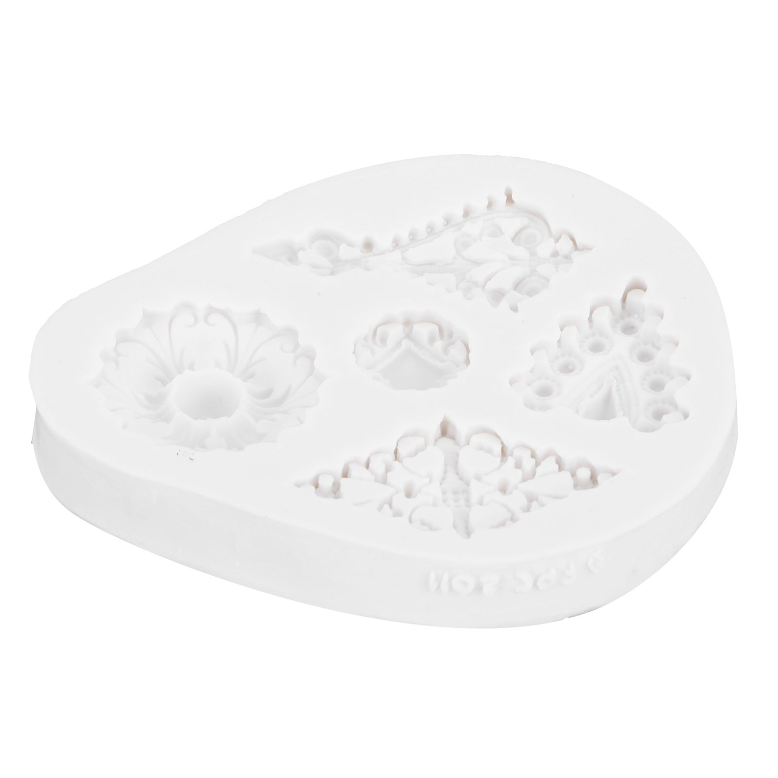 Retro Diamonds Pattern Fondant Mold Silicone Mold DIY Baking Cake Decorating view 2