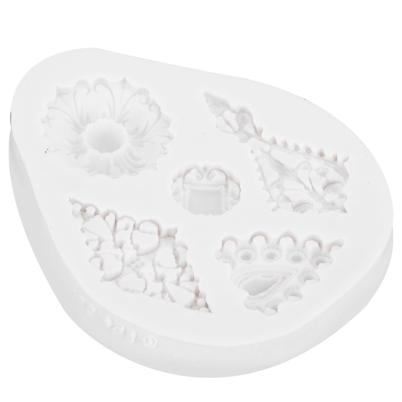 Retro Diamonds Pattern Fondant Mold Silicone Mold DIY Baking Cake Decorating view 4