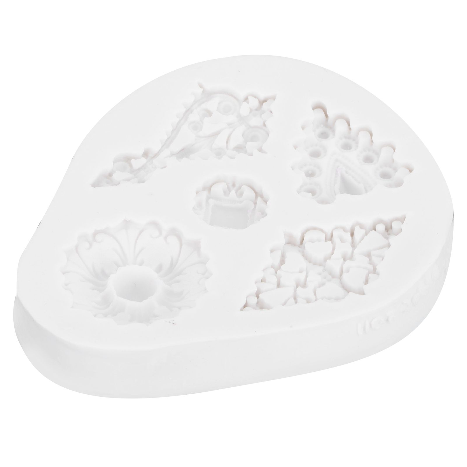 Retro Diamonds Pattern Fondant Mold Silicone Mold DIY Baking Cake Decorating view 5