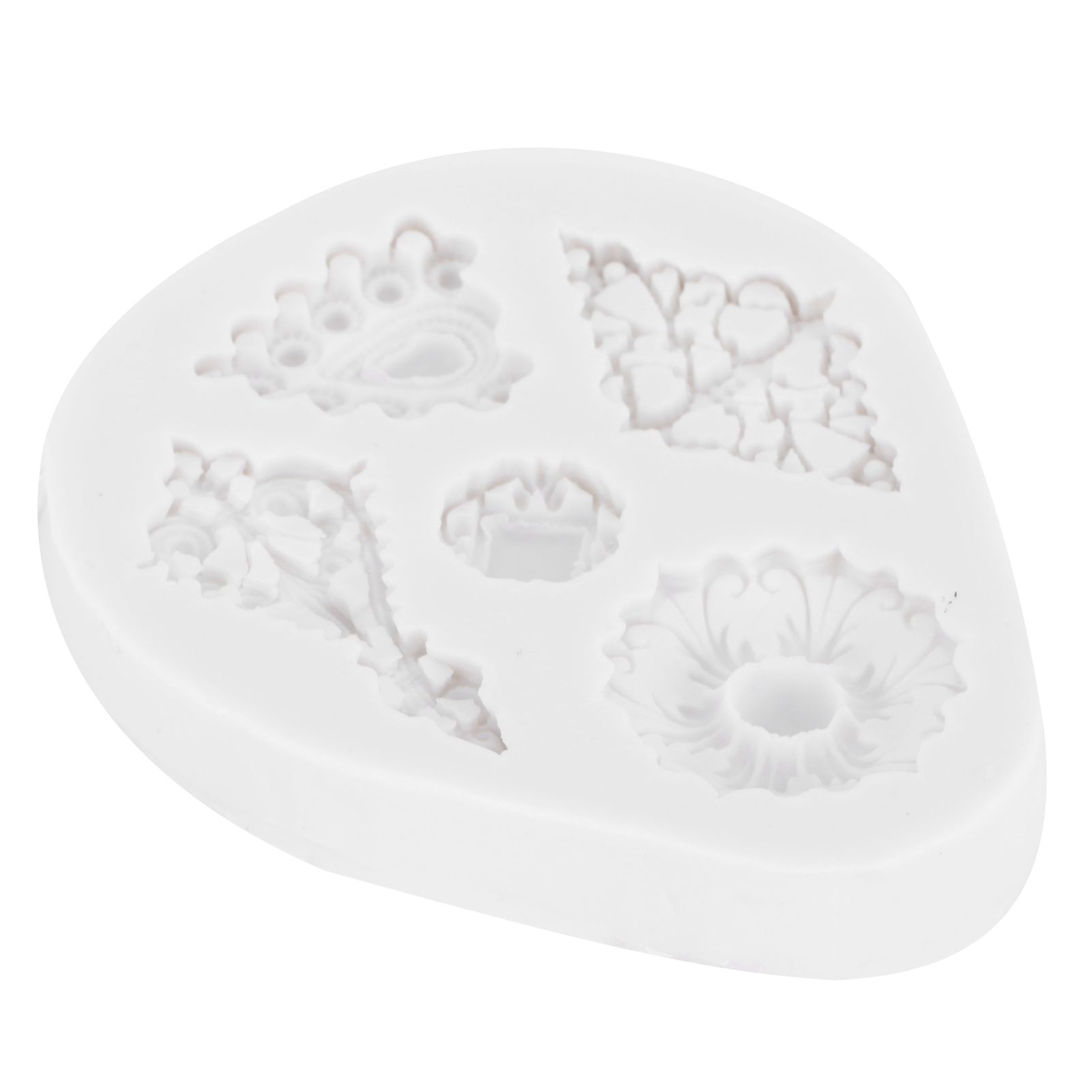 Retro Diamonds Pattern Fondant Mold Silicone Mold DIY Baking Cake Decorating view 6