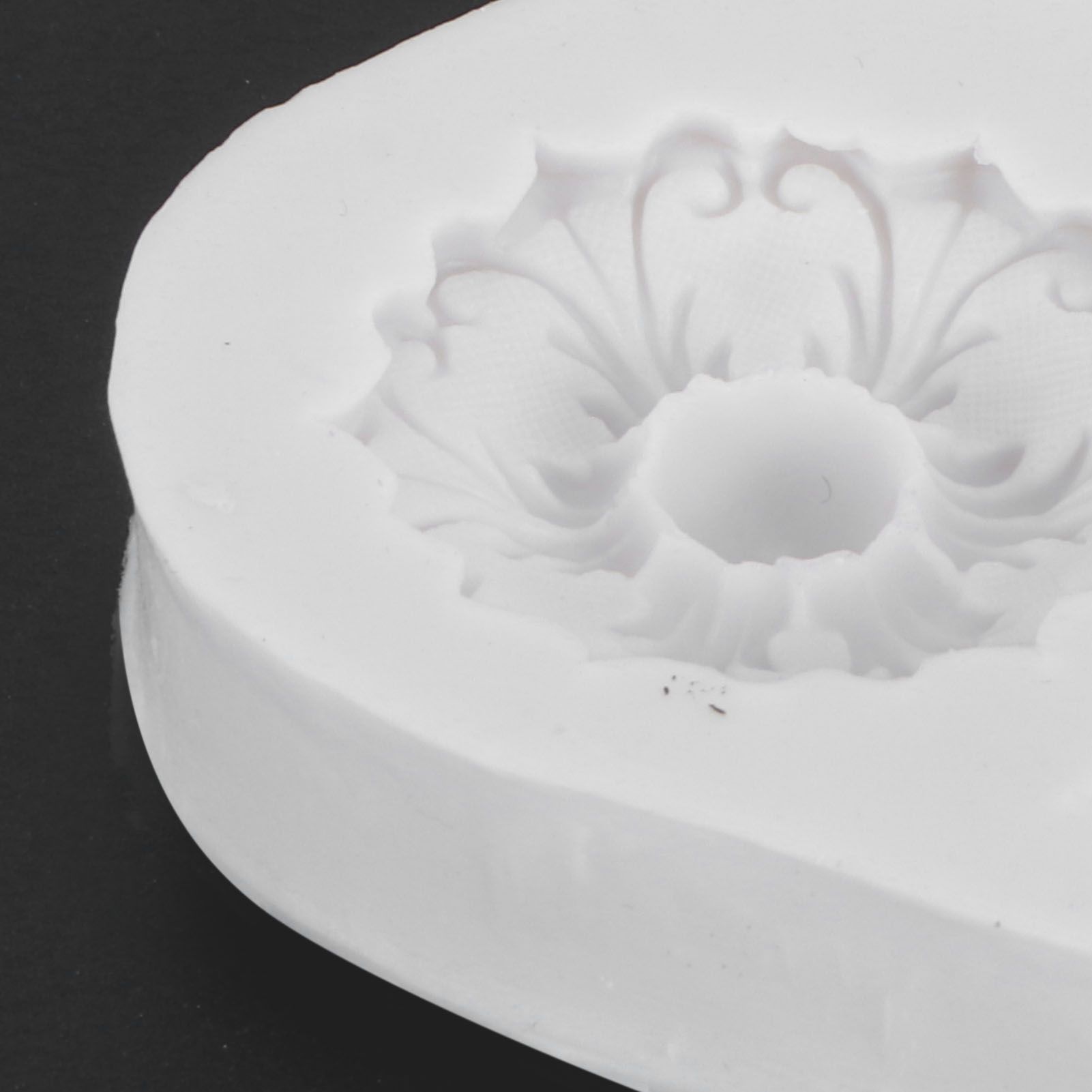 Retro Diamonds Pattern Fondant Mold Silicone Mold DIY Baking Cake Decorating view 14