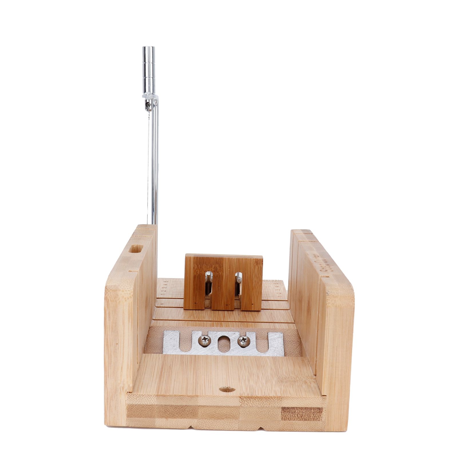Practical Adjustable Bamboo Soap Cutter Bread Cutter Mold DIY Soap Cutting Tool view 5