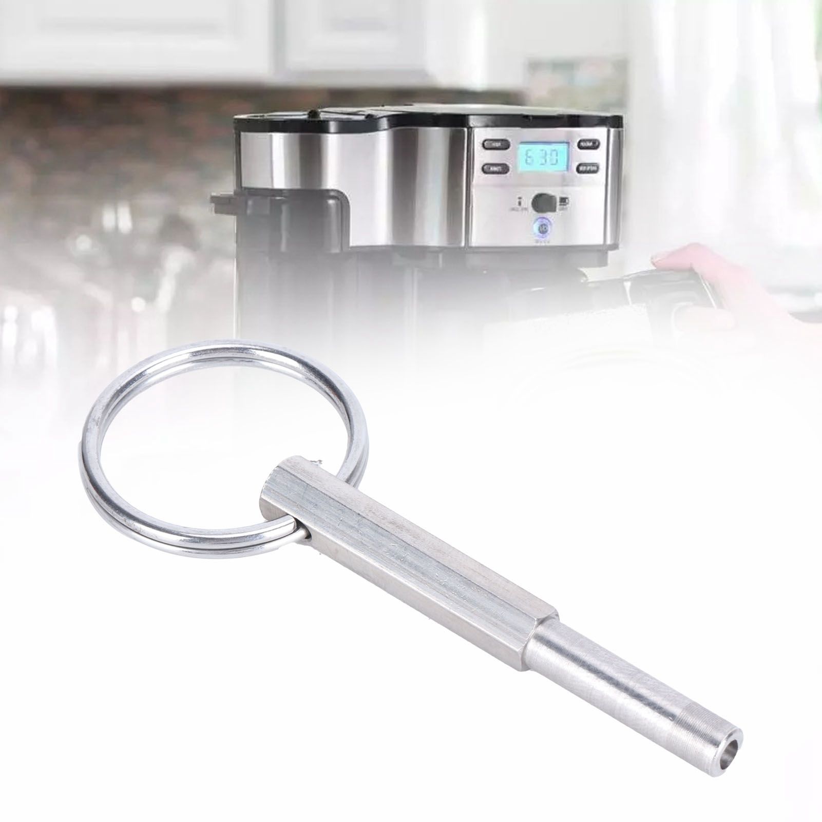 Oval Head Bit Key Portable Stainless Steel Coffee Machine Opening Repairing Tools view 11