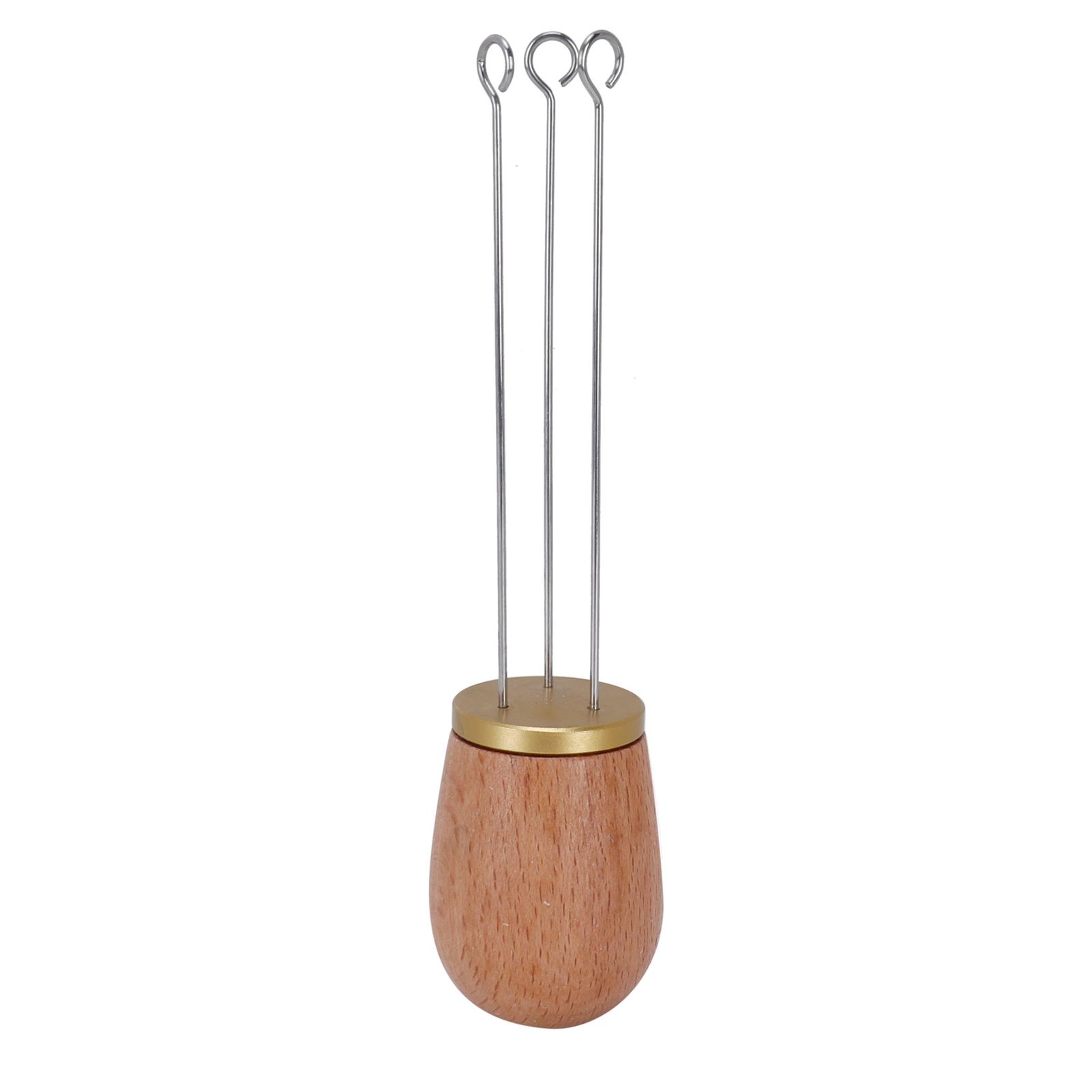 Needle Type Coffee Wooden Powder Dispenser Coffee Stirrer with Handle for