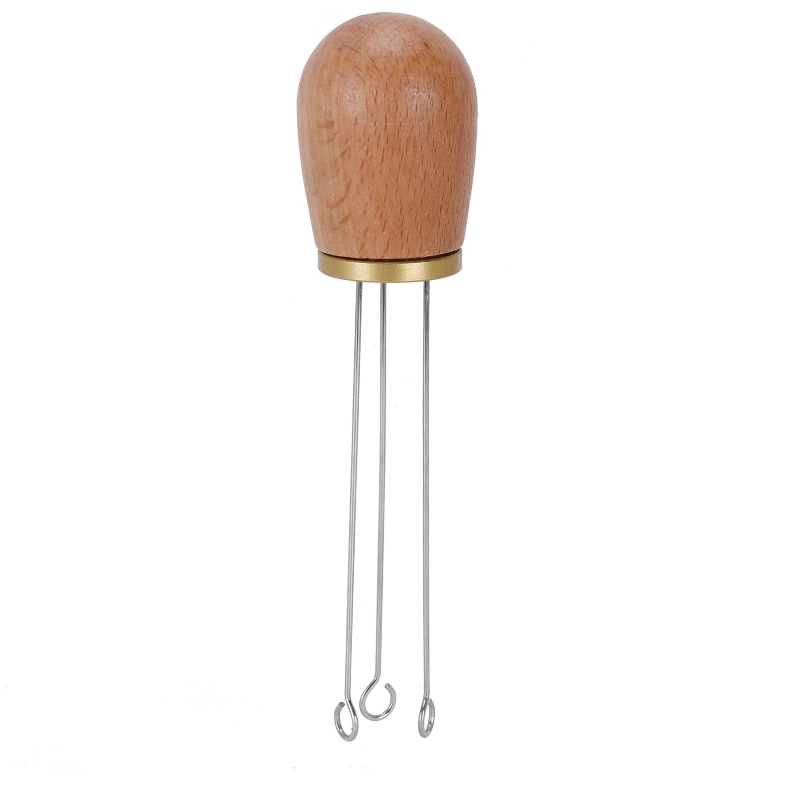 Needle Type Coffee Wooden Powder Dispenser Coffee Stirrer with Handle for view 2