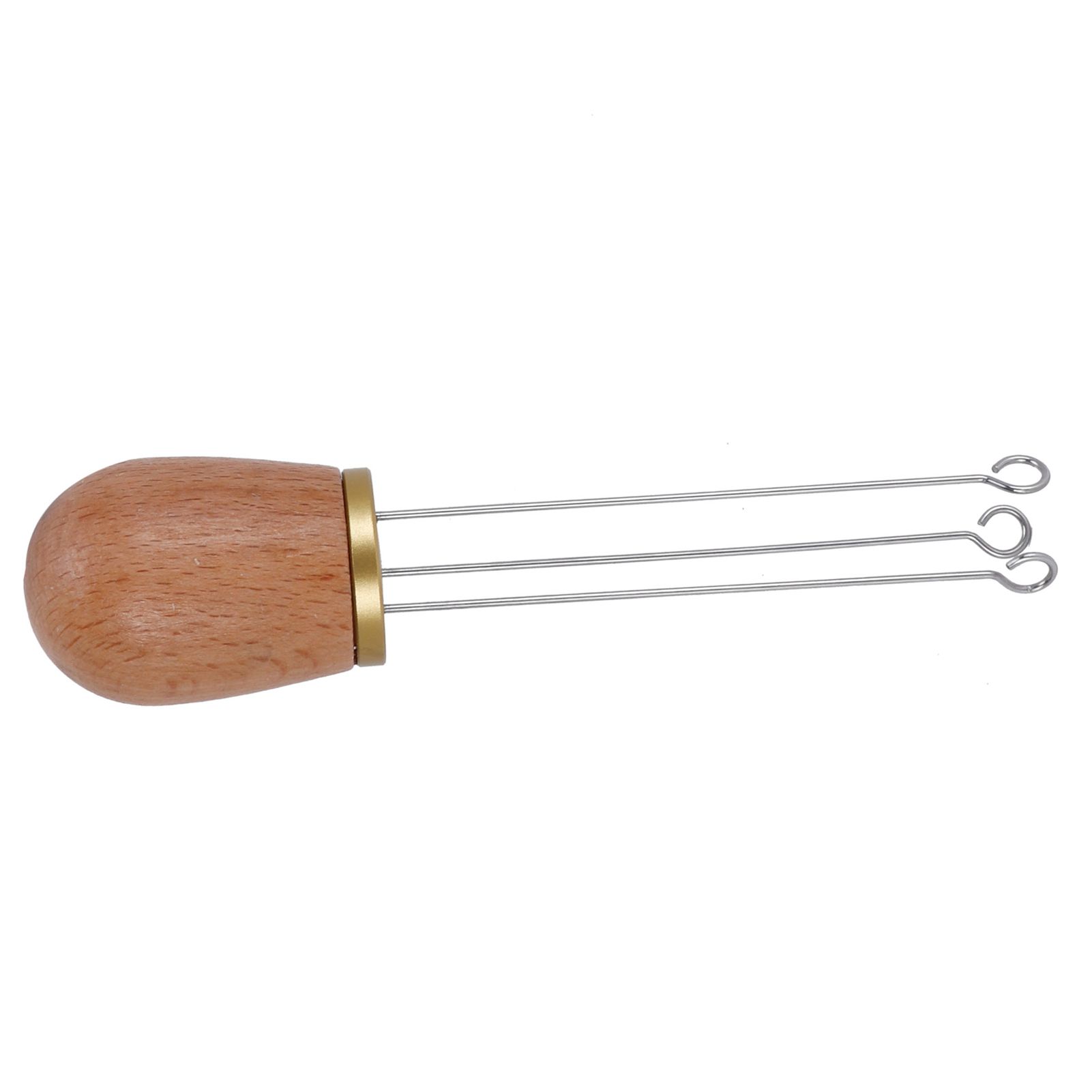 Needle Type Coffee Wooden Powder Dispenser Coffee Stirrer with Handle for view 4