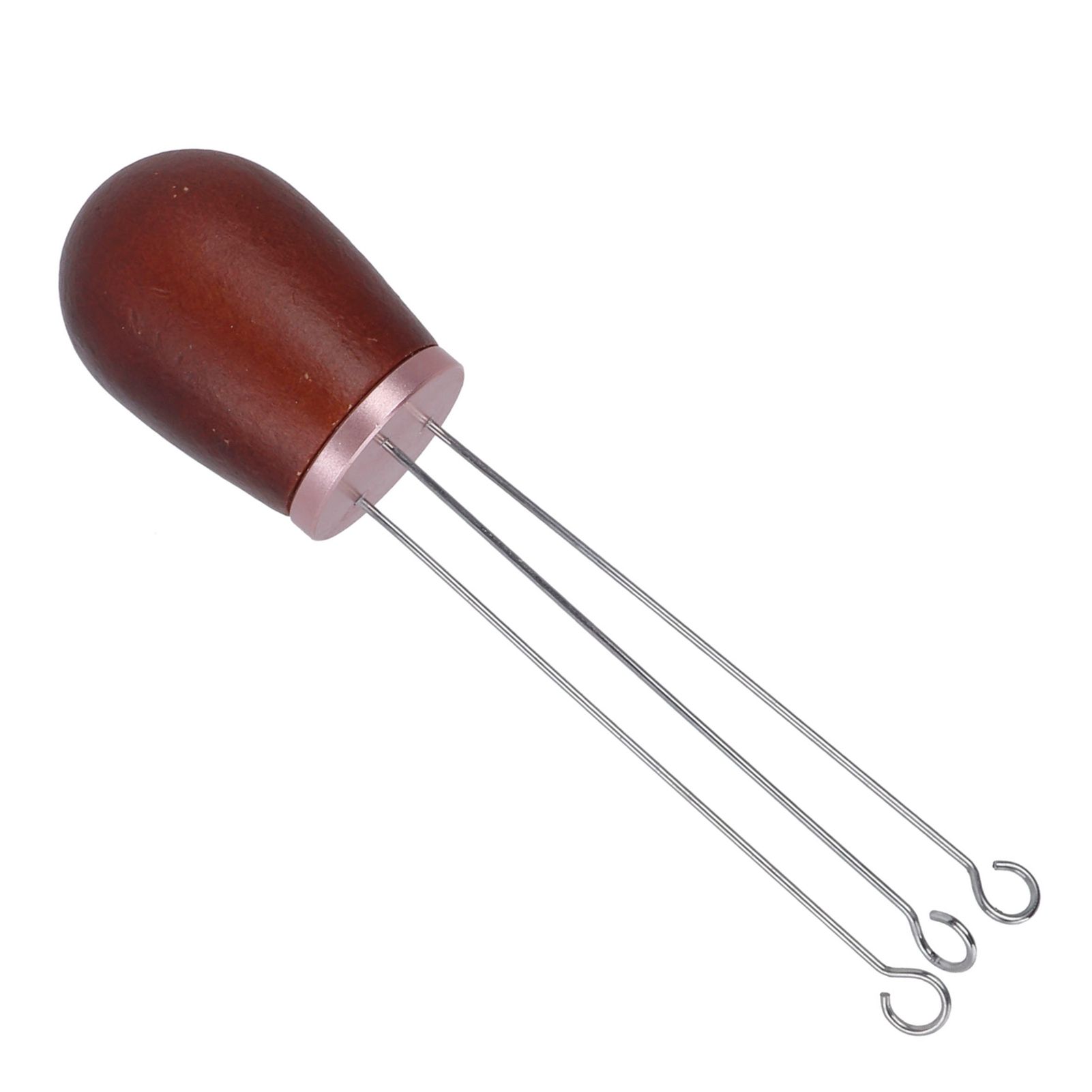 Needle Type Coffee Wooden Powder Dispenser Coffee Stirrer with Handle for view 3
