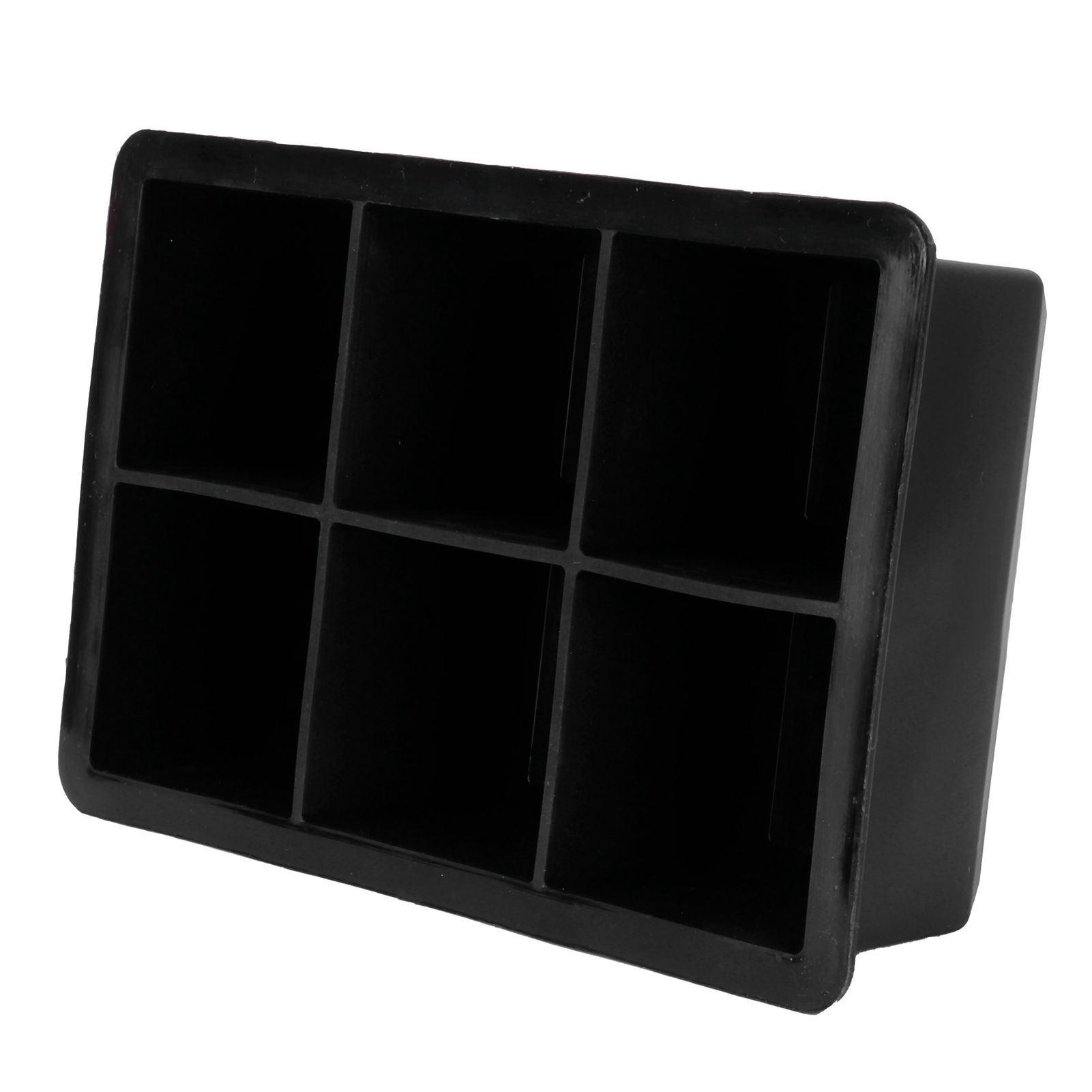 6‑Grid Silicone Square Ice Mold Food Grade Ice Cubes Tray Making Mold for Home view 4