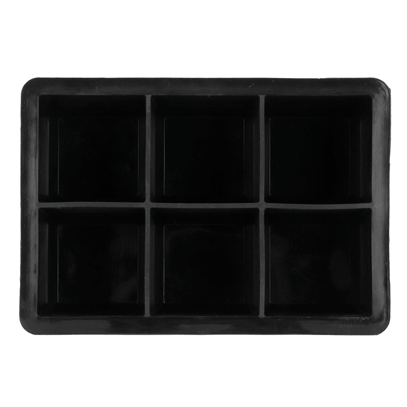 6‑Grid Silicone Square Ice Mold Food Grade Ice Cubes Tray Making Mold for Home view 6