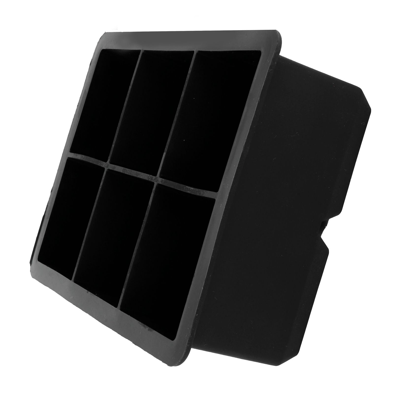 6‑Grid Silicone Square Ice Mold Food Grade Ice Cubes Tray Making Mold for Home view 7
