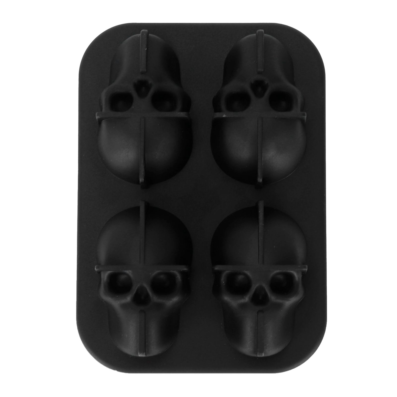 Distinctive Skull Shape Ice Mold Silicone Irregular Ice Cubes Tray for Home — image 1