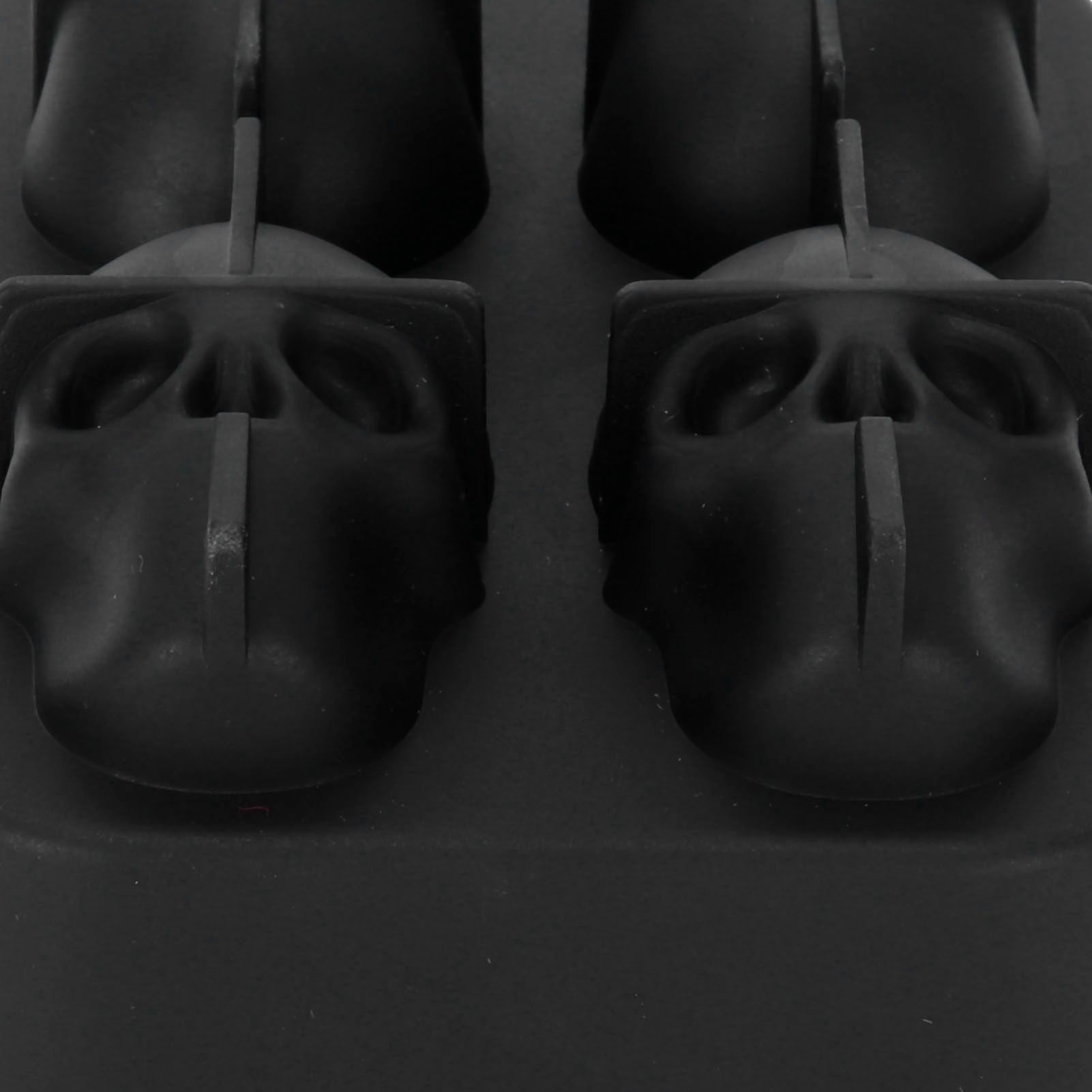 Distinctive Skull Shape Ice Mold Silicone Irregular Ice Cubes Tray for Home view 13