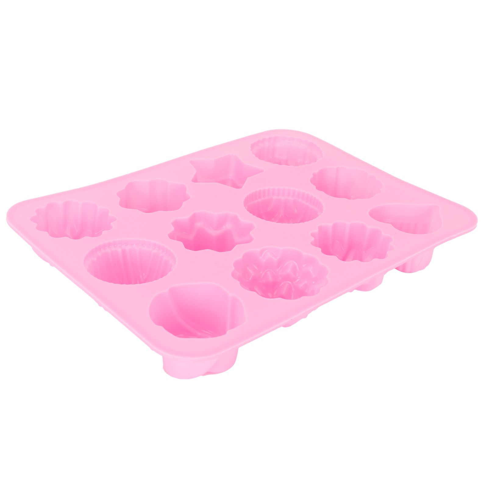 12-Grid Silicone Mold DIY Chocolate Cake Pudding Fondant Baking Mould Kitchen view 7