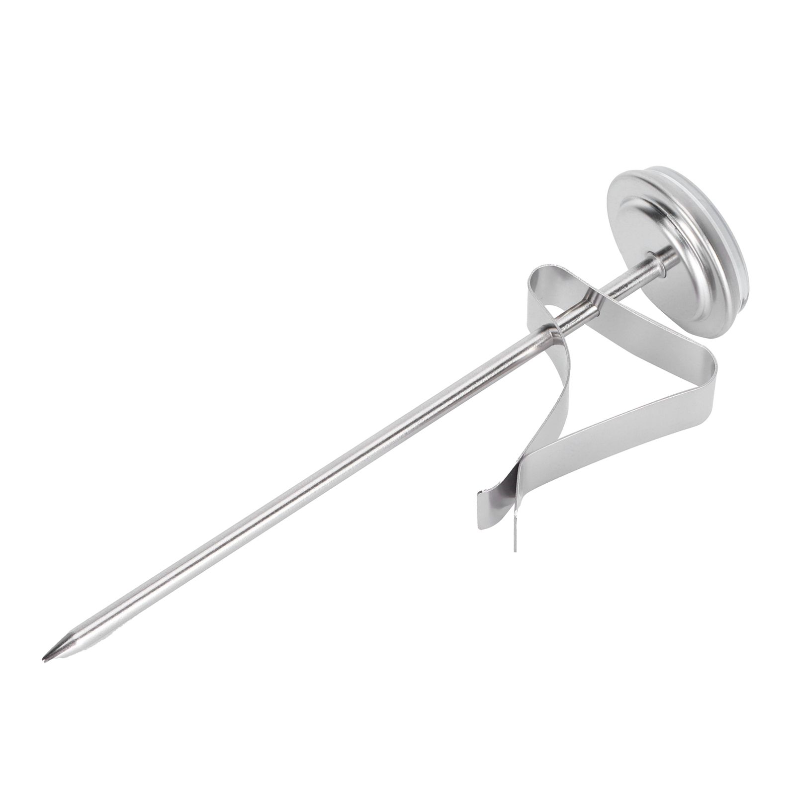 Coffee Thermometer Milk Frothing Dial Pointer Temperature Meter with Hook view 2