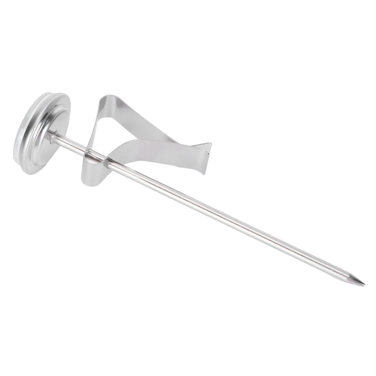 Coffee Thermometer Milk Frothing Dial Pointer Temperature Meter with Hook view 3