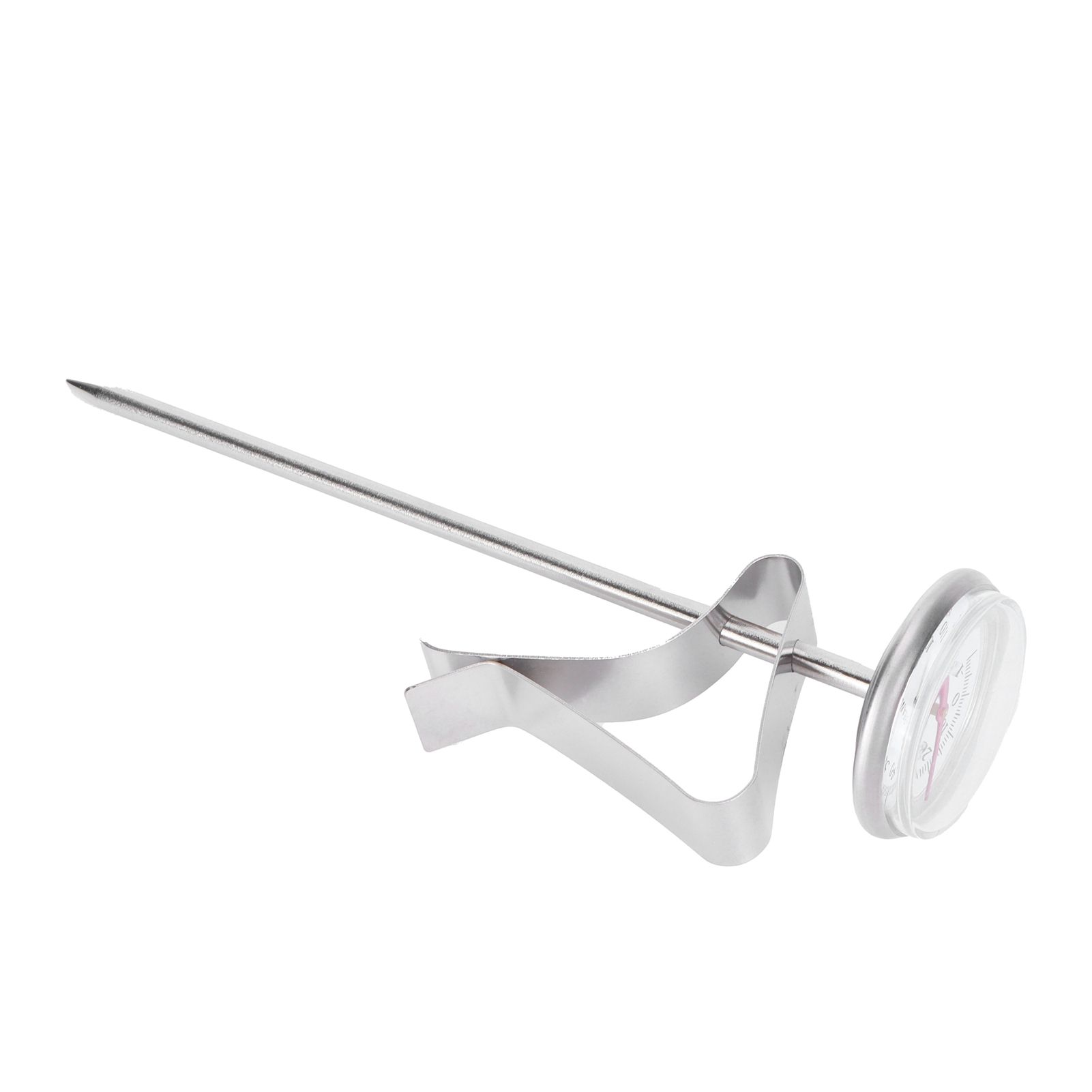 Coffee Thermometer Milk Frothing Dial Pointer Temperature Meter with Hook view 5