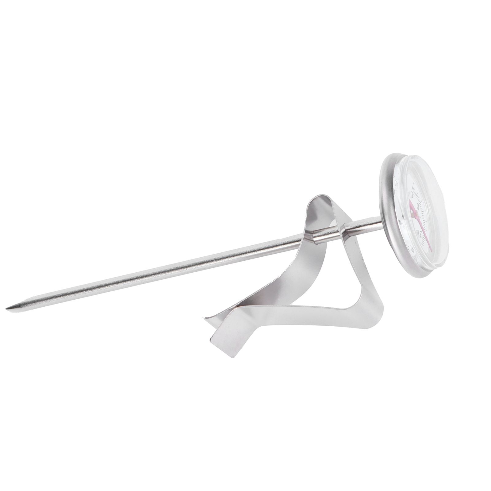 Coffee Thermometer Milk Frothing Dial Pointer Temperature Meter with Hook view 10
