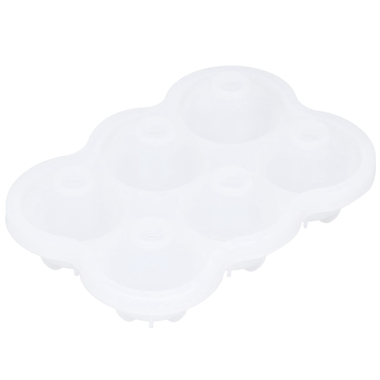 6‑Grid Silicone Ice Ball Mold with Leaking Hole Round Ice Tray for Kitchen view 8