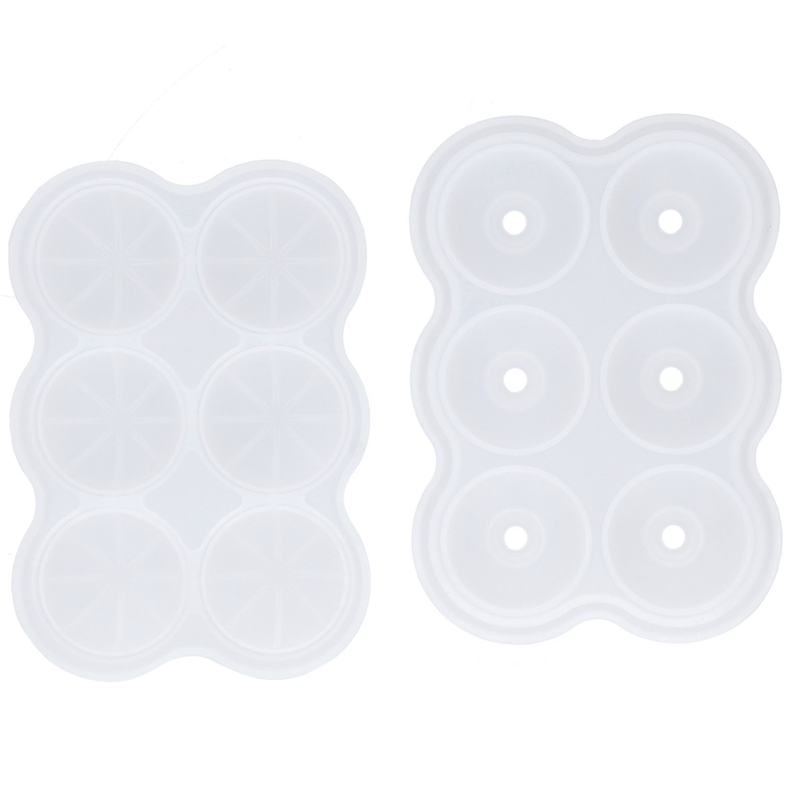6‑Grid Silicone Ice Ball Mold with Leaking Hole Round Ice Tray for Kitchen view 10