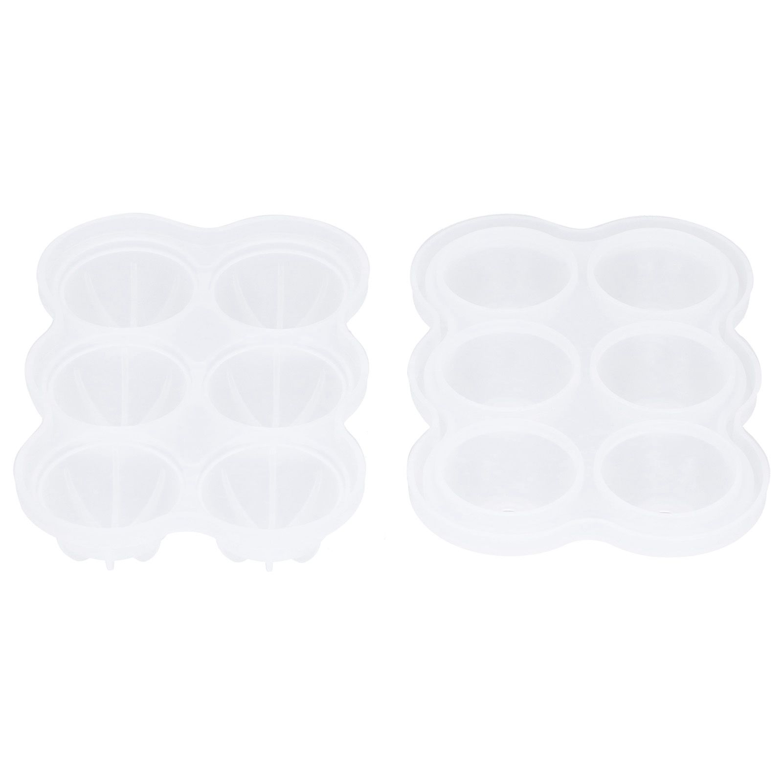 6‑Grid Silicone Ice Ball Mold with Leaking Hole Round Ice Tray for Kitchen view 15