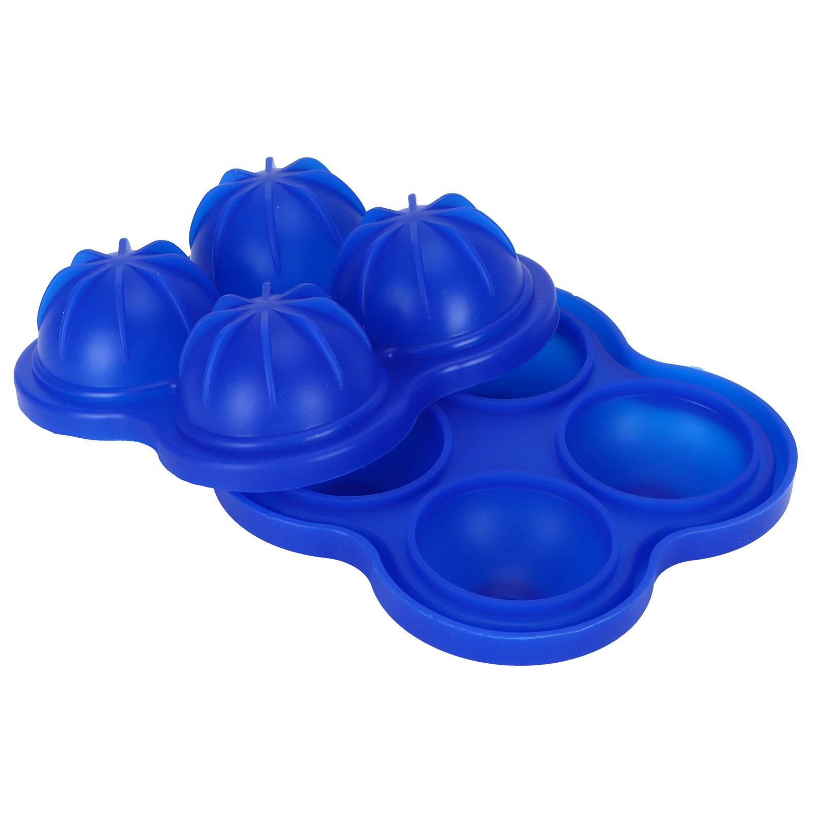 4 Hole Ice Cubes Mold Silicone Ice Ball Maker Mould Tray for Home Kitchen view 3