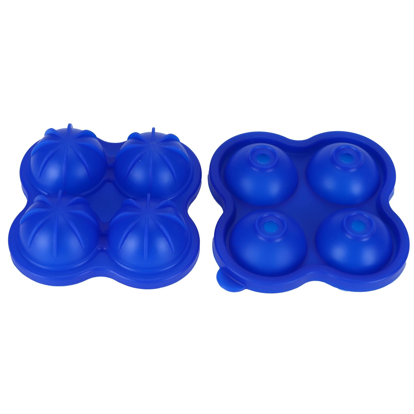 4 Hole Ice Cubes Mold Silicone Ice Ball Maker Mould Tray for Home Kitchen view 4