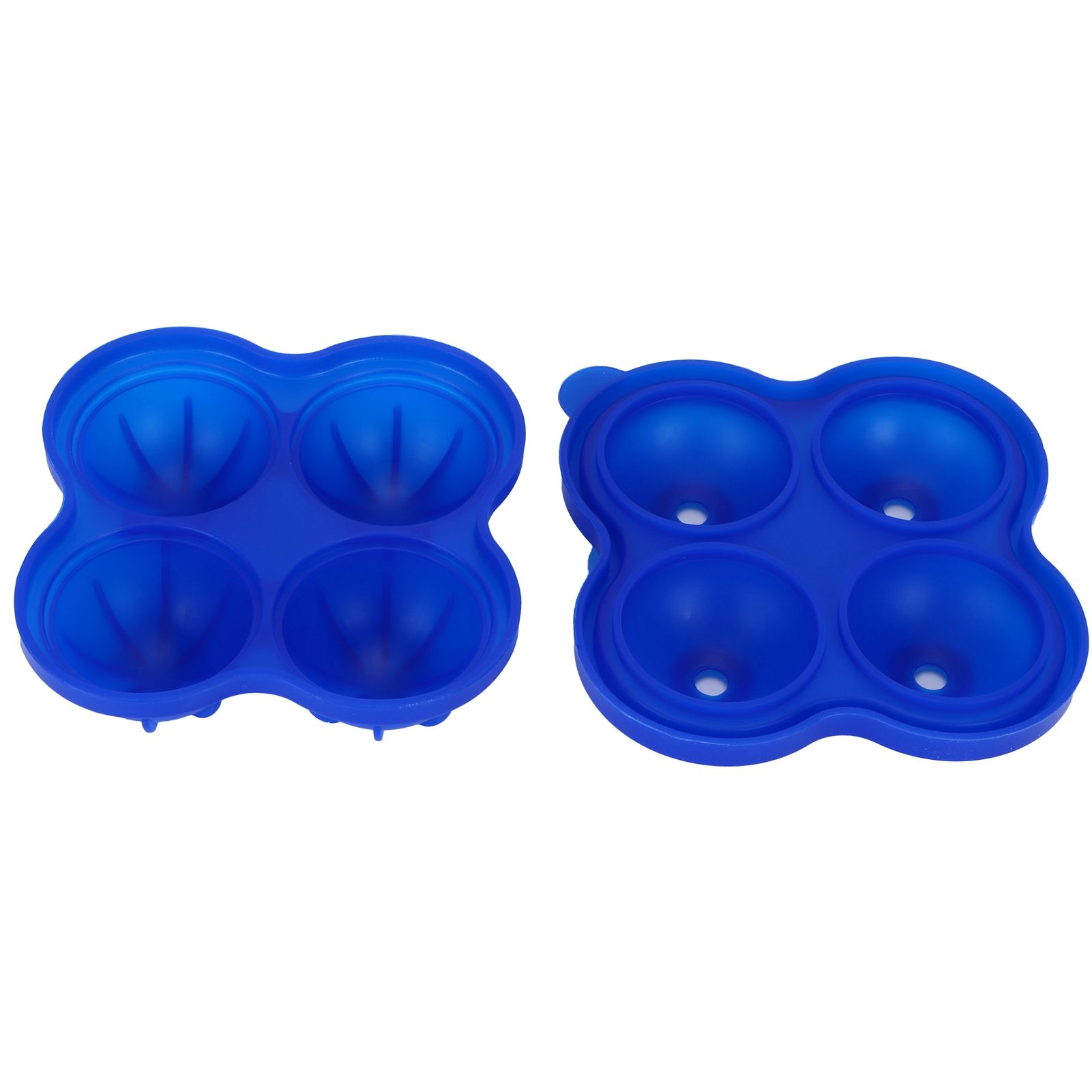 4 Hole Ice Cubes Mold Silicone Ice Ball Maker Mould Tray for Home Kitchen view 8