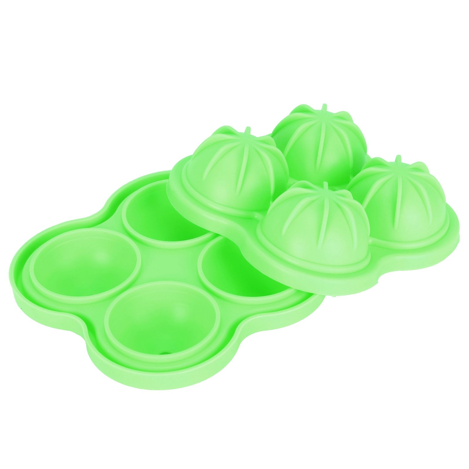 4 Hole Ice Cubes Mold Silicone Ice Ball Maker Mould Tray for Home Kitchen view 2