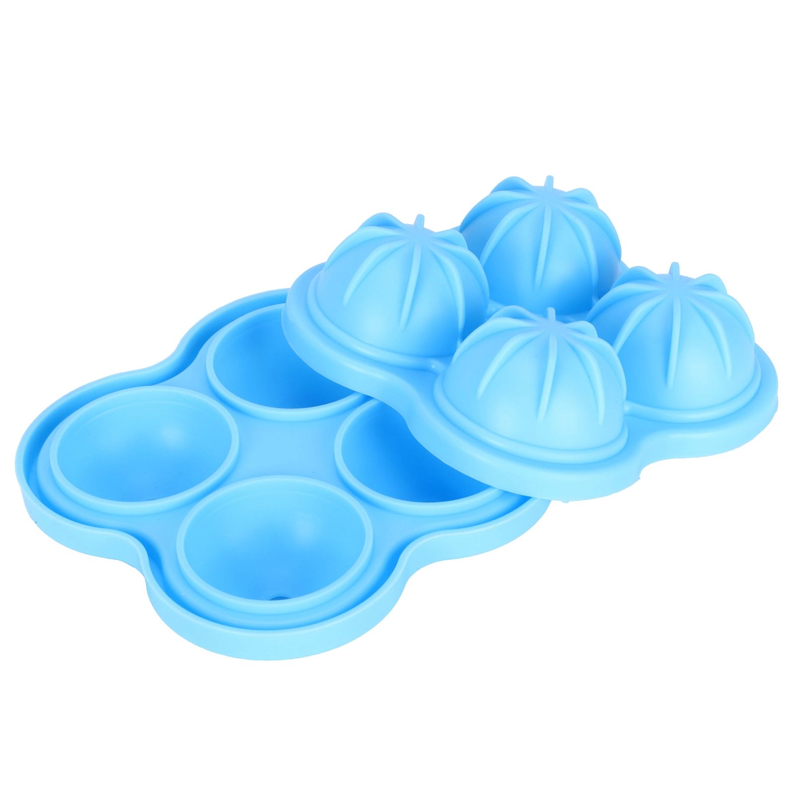 4 Hole Ice Cubes Mold Silicone Ice Ball Maker Mould Tray for Home Kitchen view 9