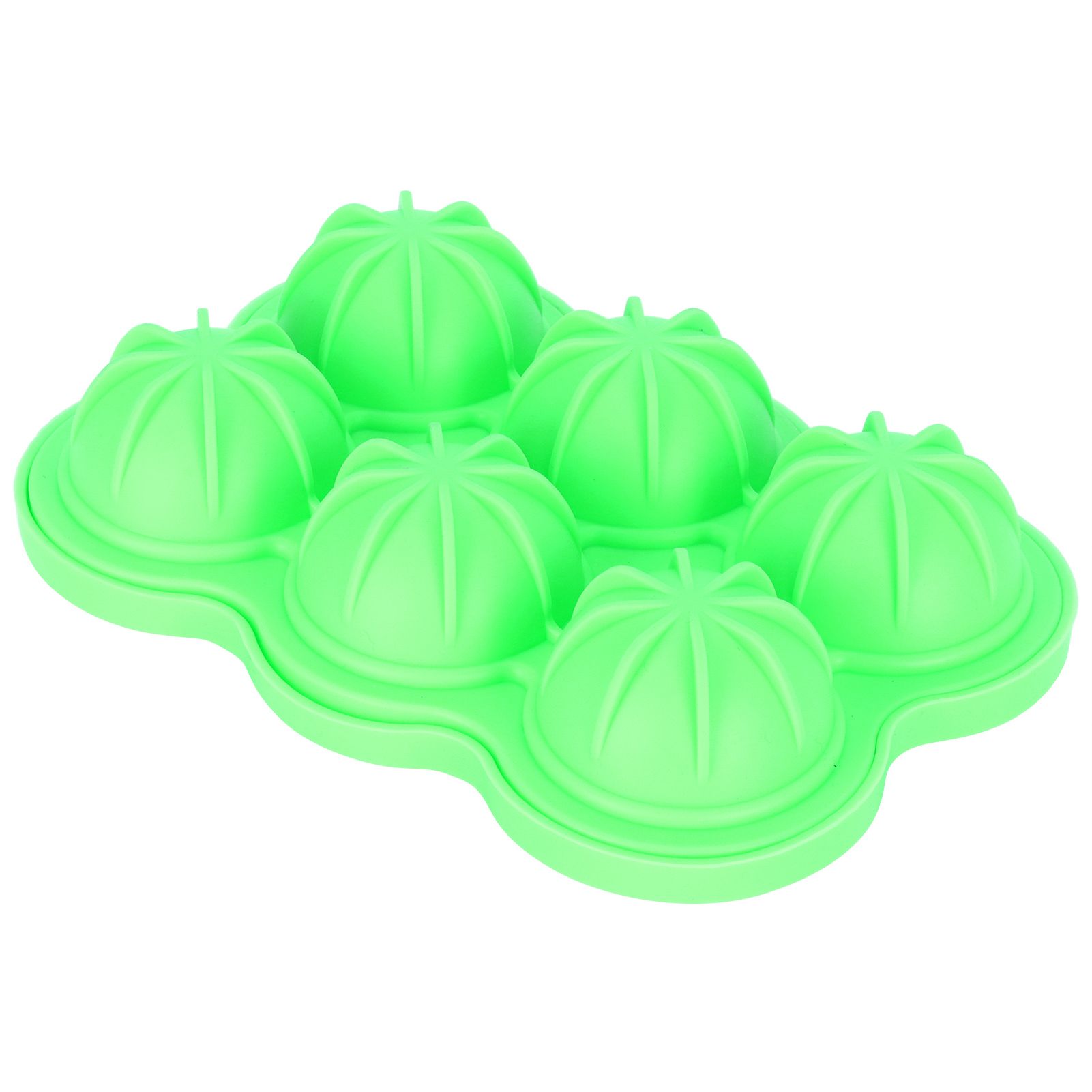 6-Grid Ice Ball Maker Reusable Silicone Ice Ball Mold Tray for Home Kitchen view 2