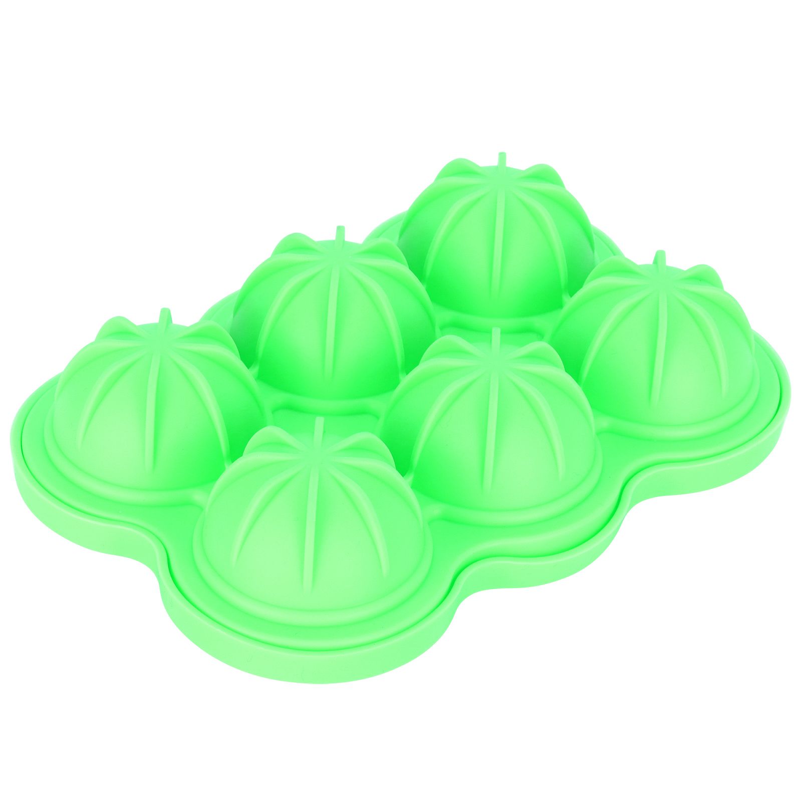 6-Grid Ice Ball Maker Reusable Silicone Ice Ball Mold Tray for Home Kitchen view 3