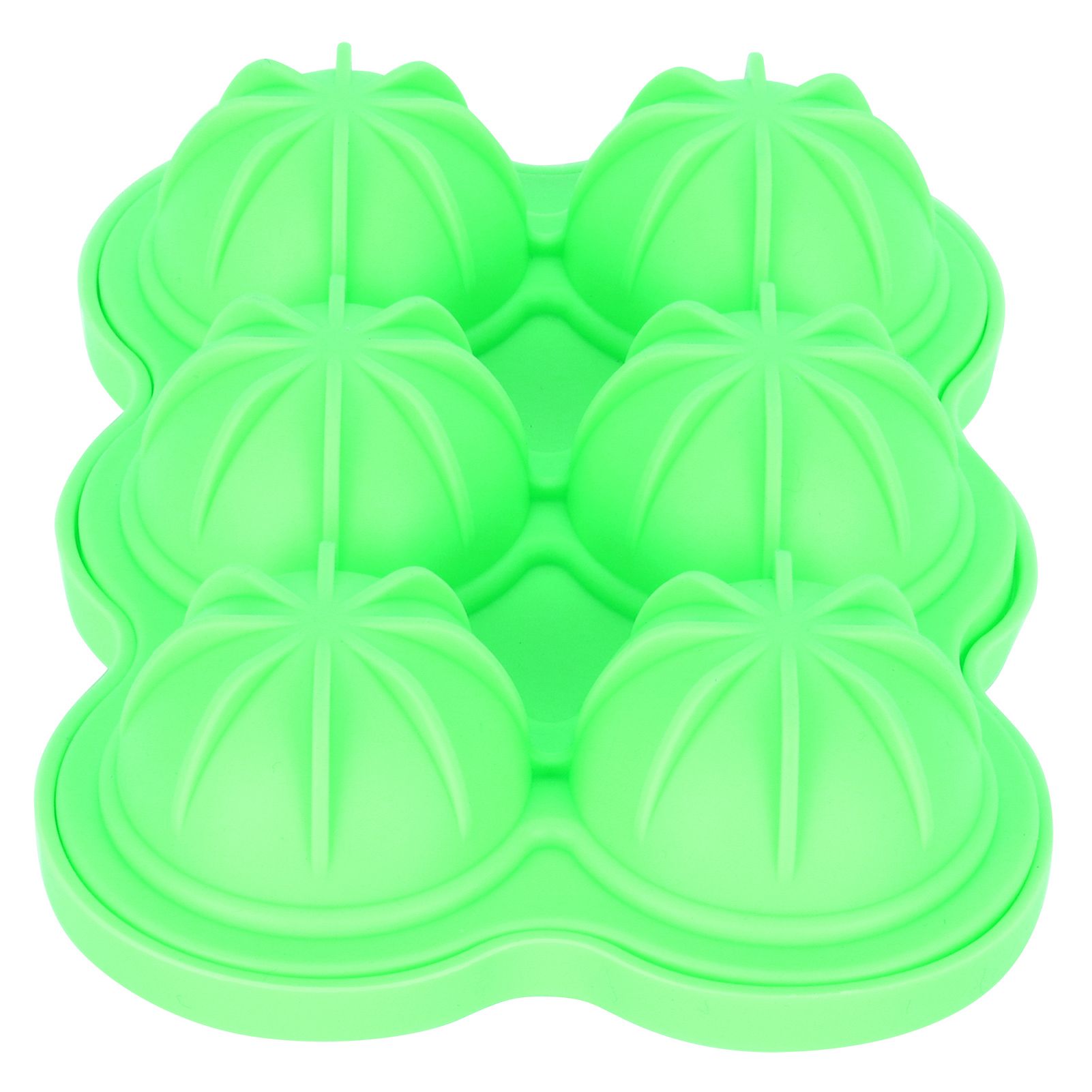 6-Grid Ice Ball Maker Reusable Silicone Ice Ball Mold Tray for Home Kitchen view 4