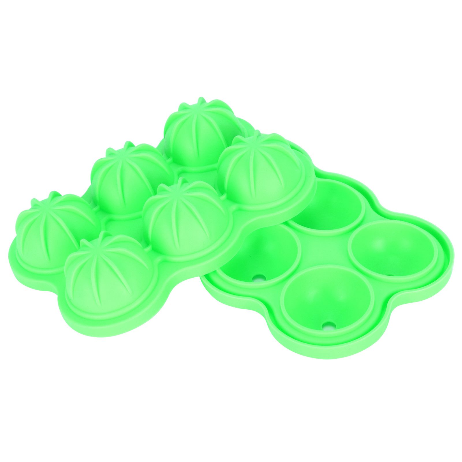 6-Grid Ice Ball Maker Reusable Silicone Ice Ball Mold Tray for Home Kitchen view 9