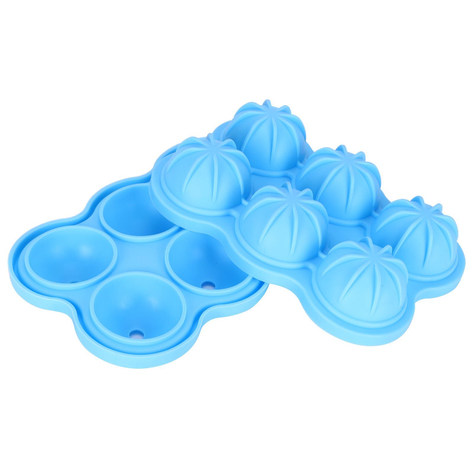 6-Grid Ice Ball Maker Reusable Silicone Ice Ball Mold Tray for Home Kitchen view 6