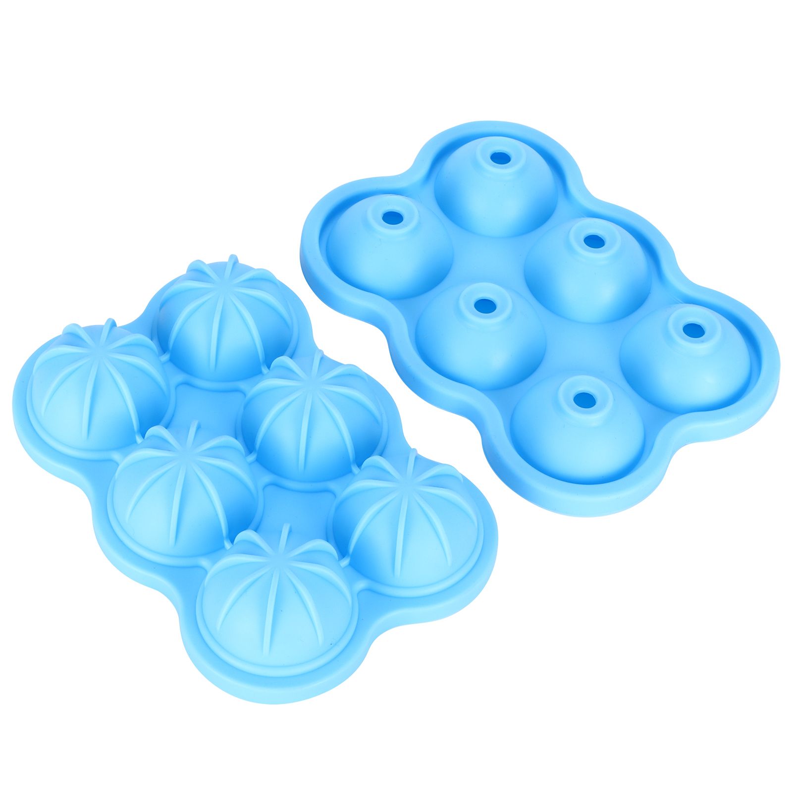 6-Grid Ice Ball Maker Reusable Silicone Ice Ball Mold Tray for Home Kitchen view 7
