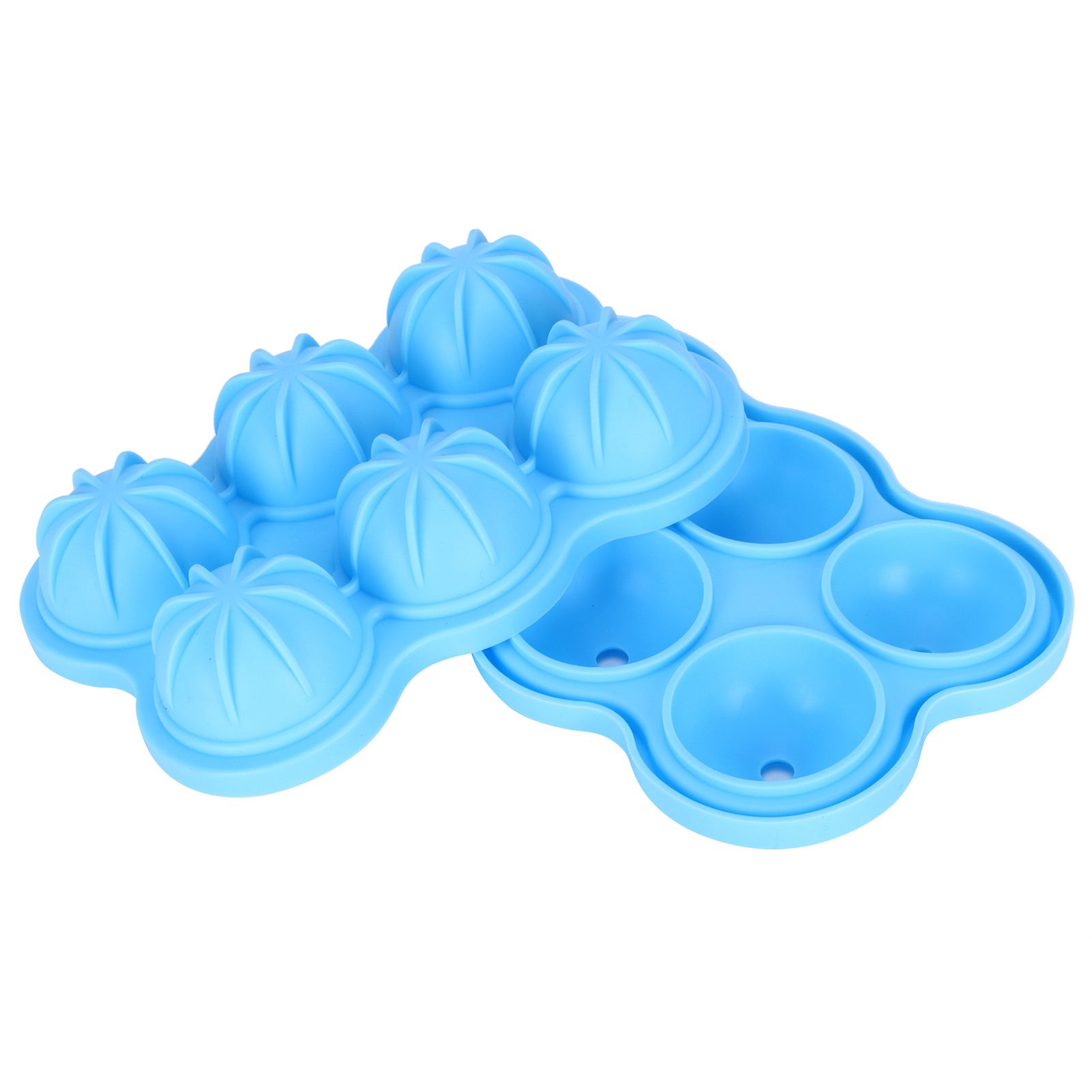 6-Grid Ice Ball Maker Reusable Silicone Ice Ball Mold Tray for Home Kitchen view 9