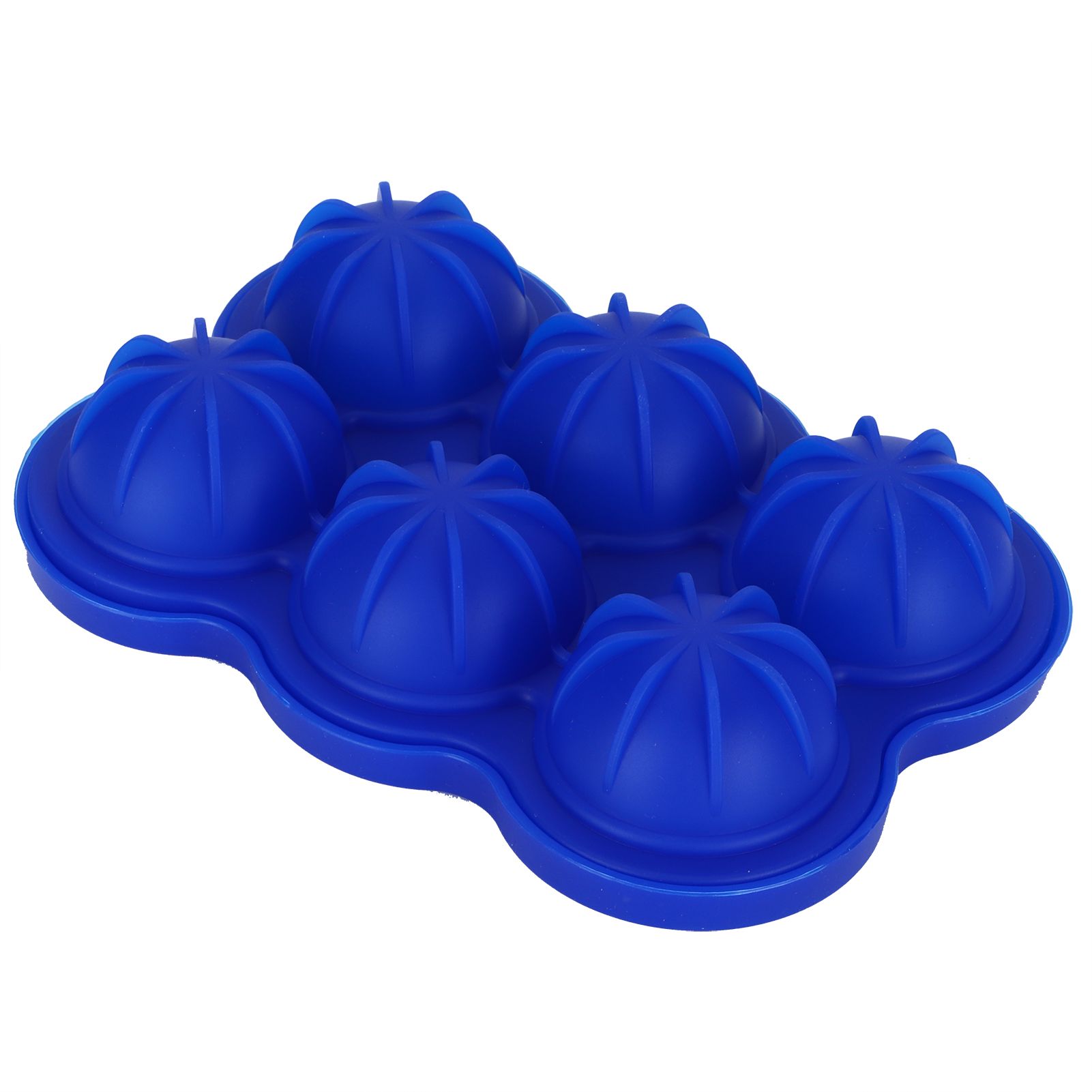 6-Grid Ice Ball Maker Reusable Silicone Ice Ball Mold Tray for Home Kitchen view 2