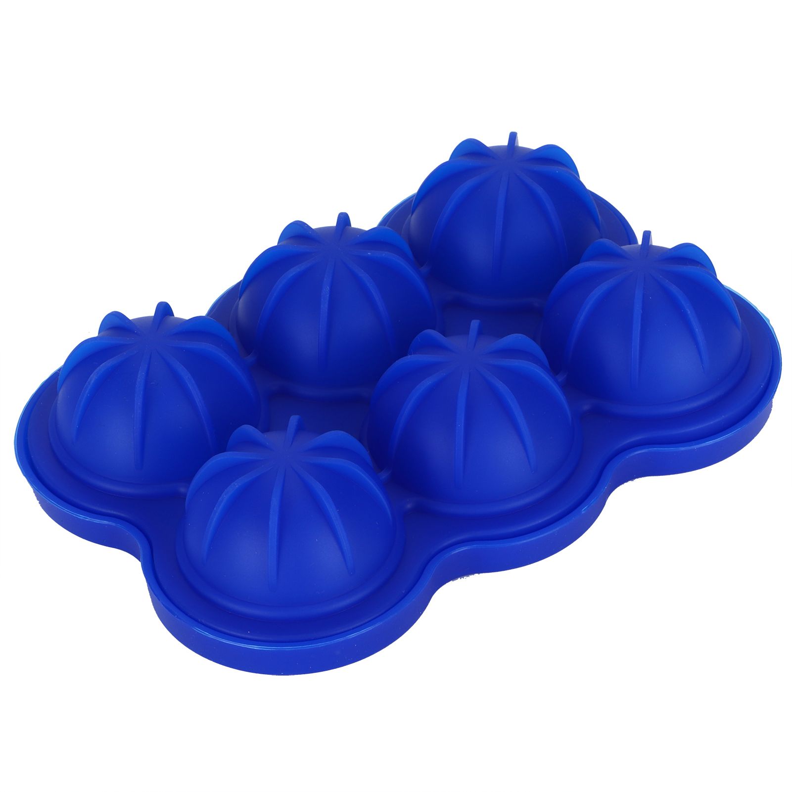 6-Grid Ice Ball Maker Reusable Silicone Ice Ball Mold Tray for Home Kitchen view 3