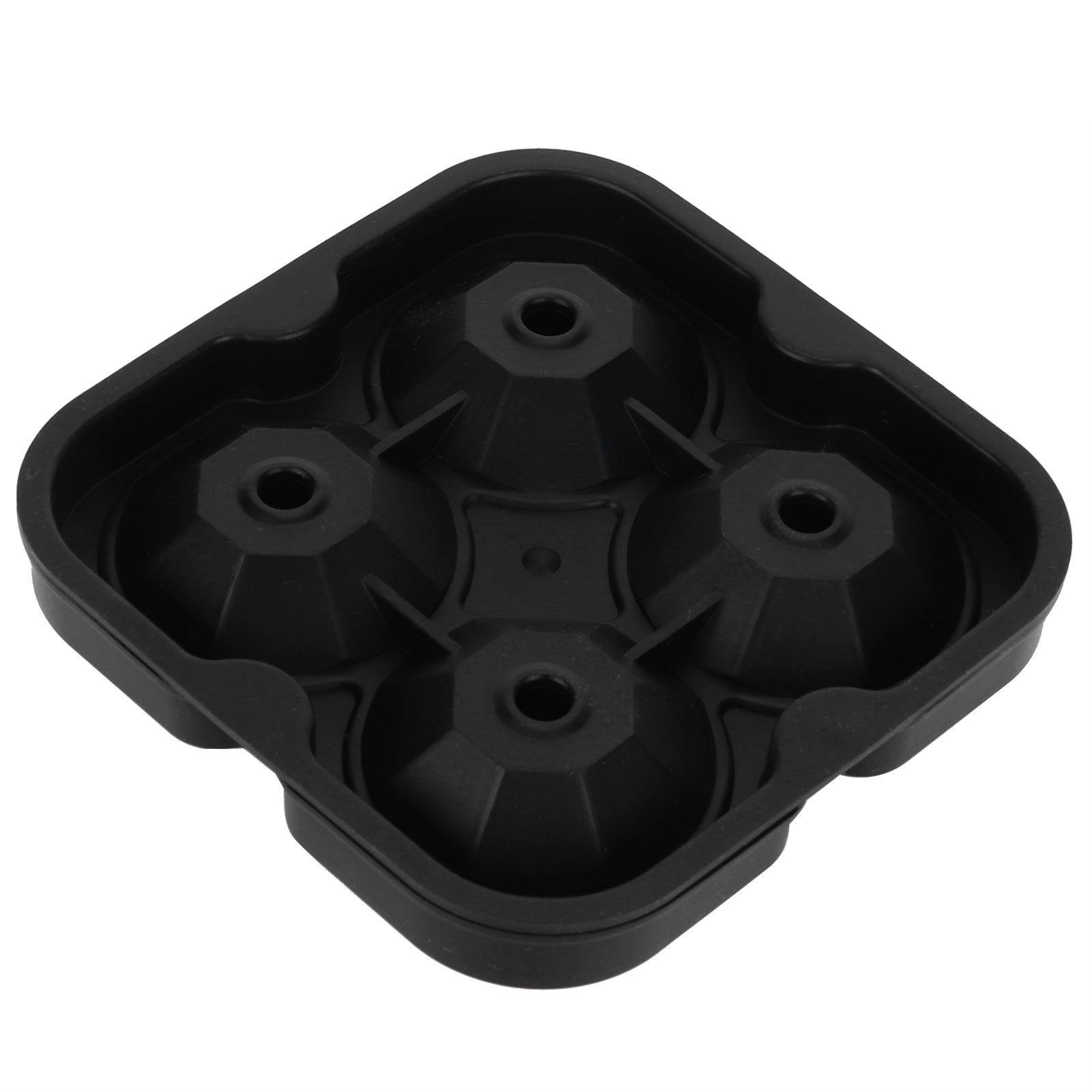 4Grid Ice Mold Reusable DiamondShape Ice Cubes Maker Tray Home Kitchen view 5