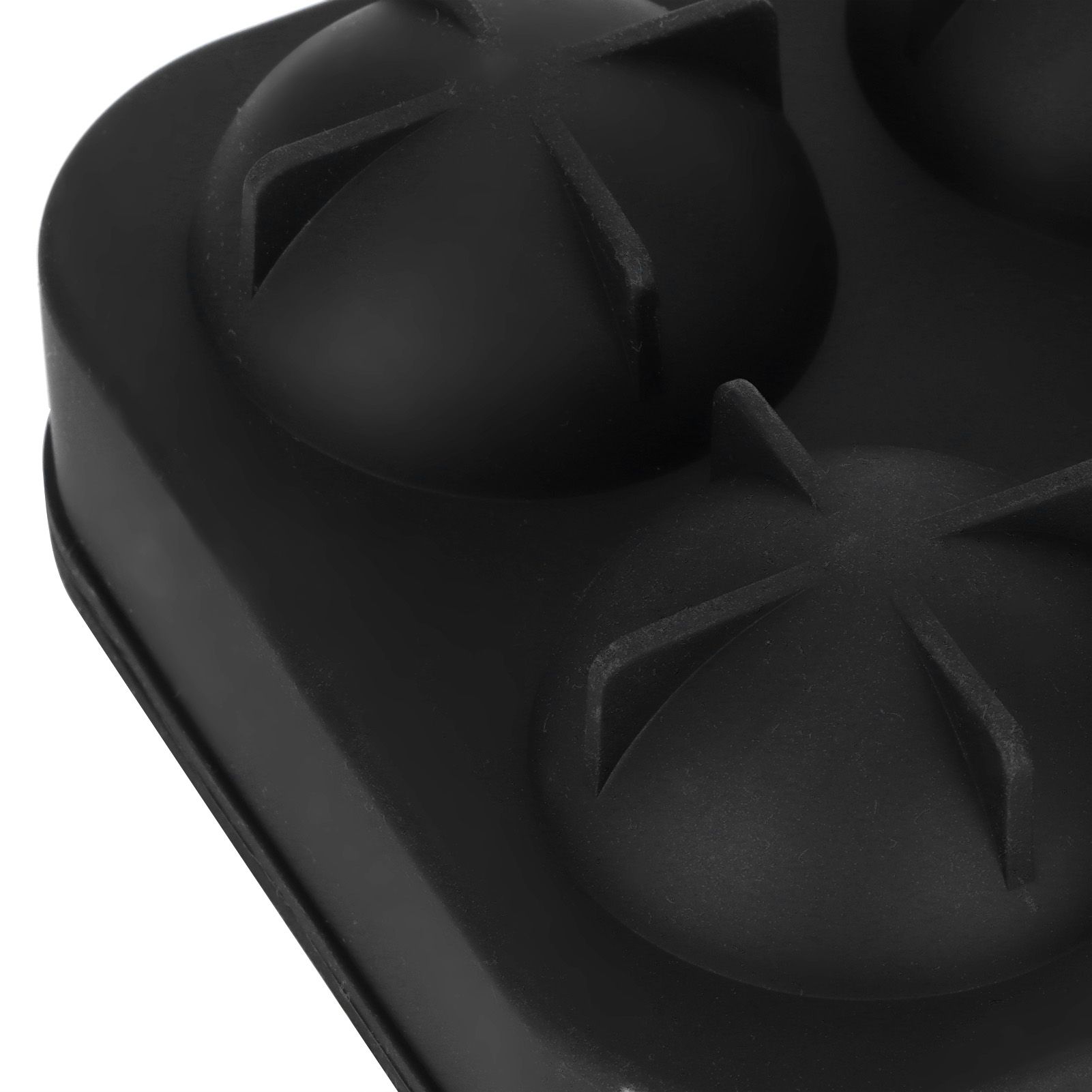6-Grid Ice Ball Maker Black Reusable Ice Ball Mold for Beer Cocktail Wine Beverage view 13