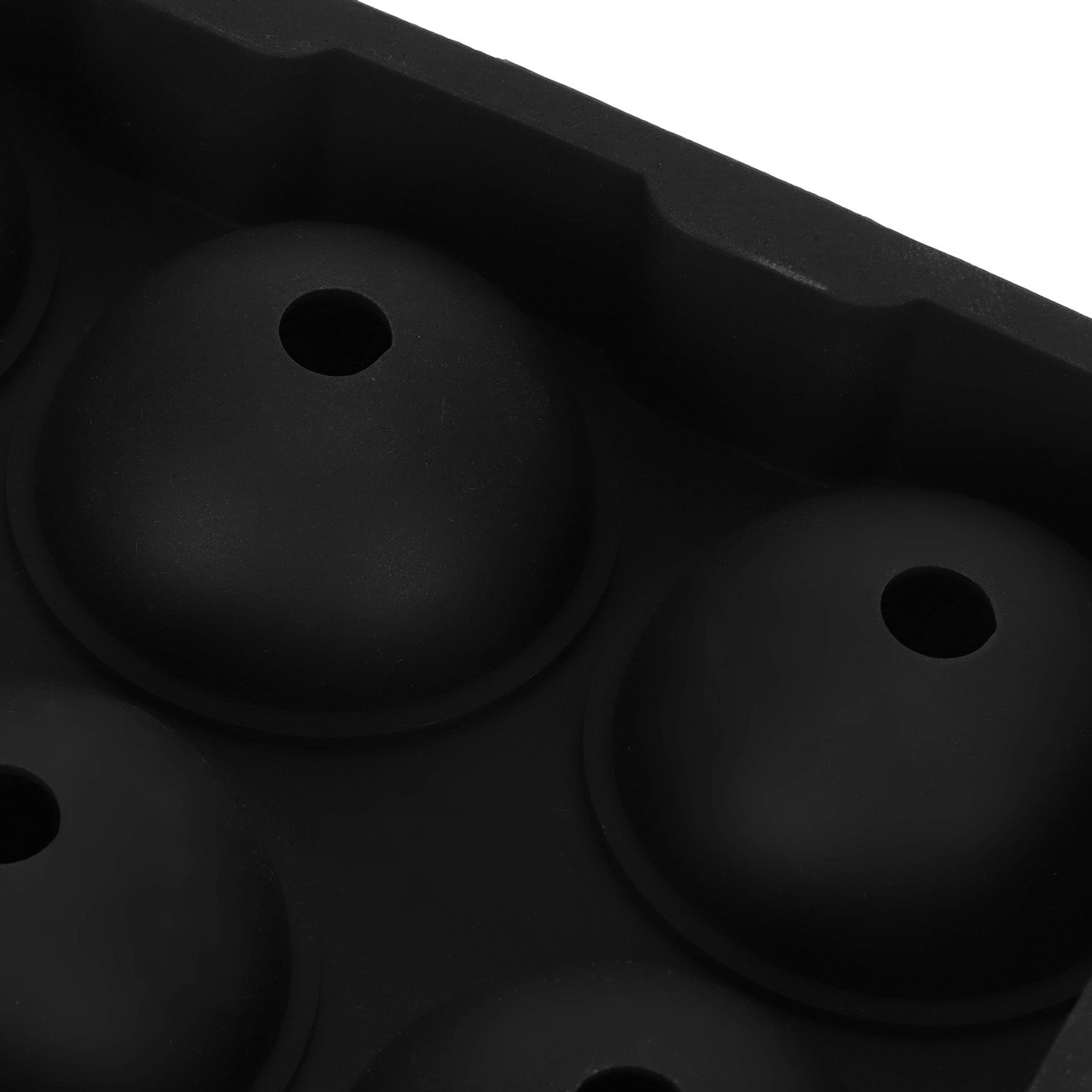 6-Grid Ice Ball Maker Black Reusable Ice Ball Mold for Beer Cocktail Wine Beverage view 14