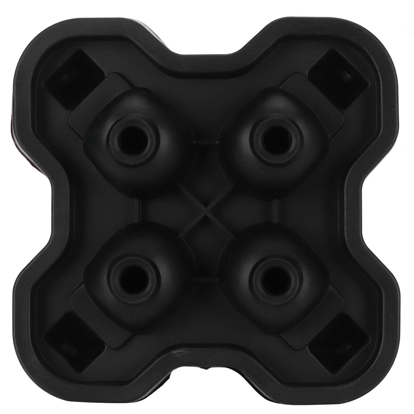 4-Grid Skull Shape Ice Tray Mold Food Grade Silicone Ice Cream Mold for view 10
