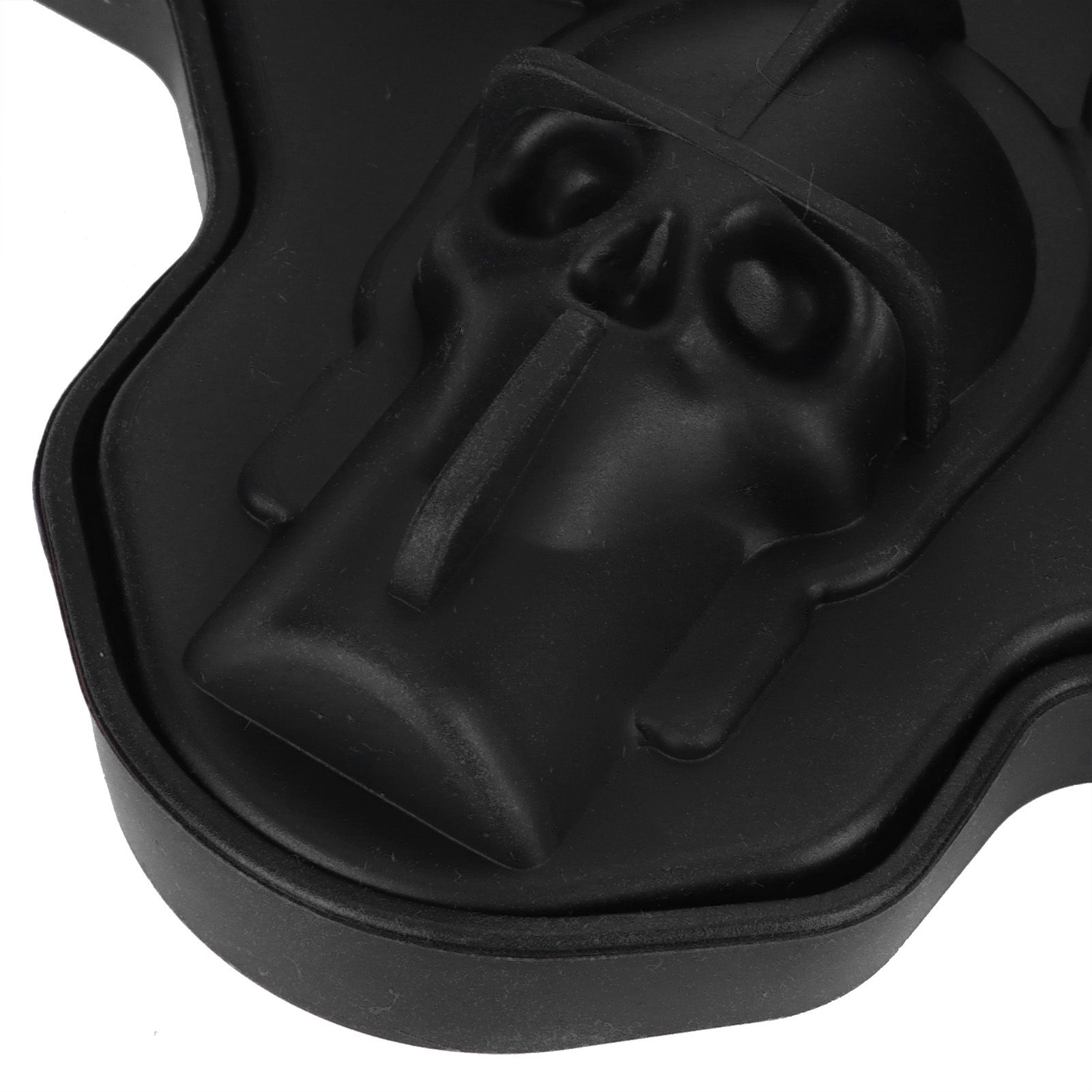 4-Grid Skull Shape Ice Tray Mold Food Grade Silicone Ice Cream Mold for view 15