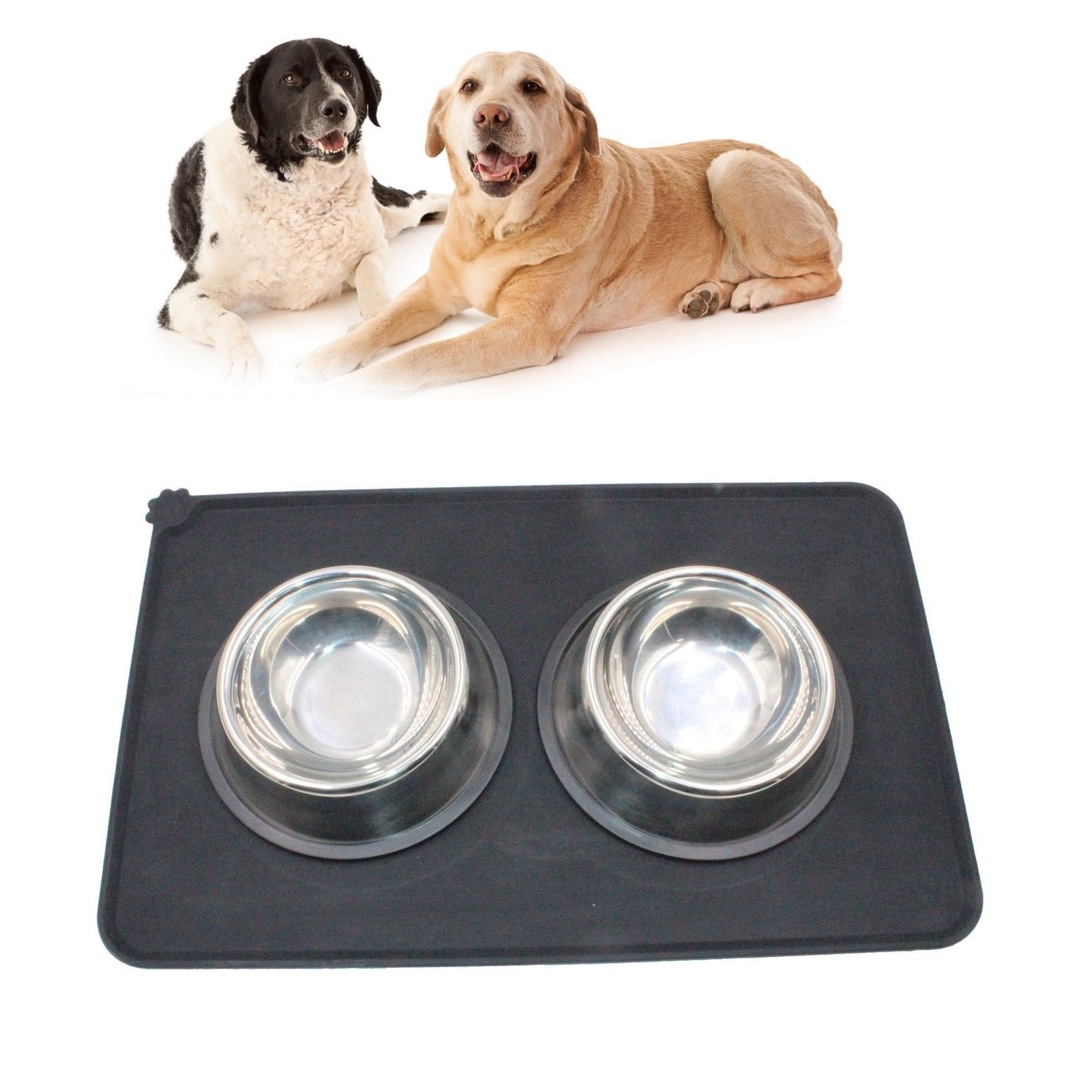 Food Grade Silicone Mat Durable Environmental Protection Cat Dog Food Mat for view 11